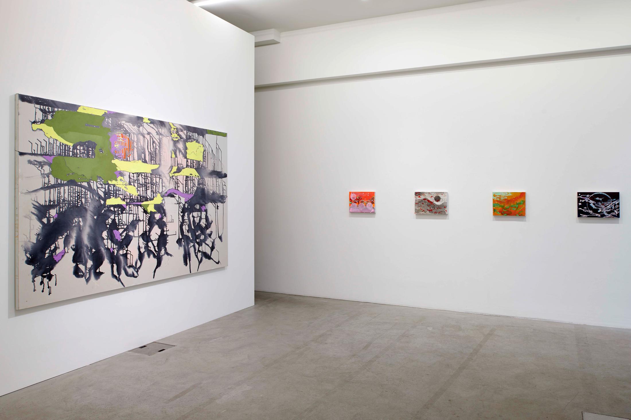 Exhibition View Rebekka Steiger Solo Show «des chromosomes dans l’atmosphère» at Galerie Urs Meile, Lucerne, 2021 / Courtesy: the artist and Galerie Urs Meile