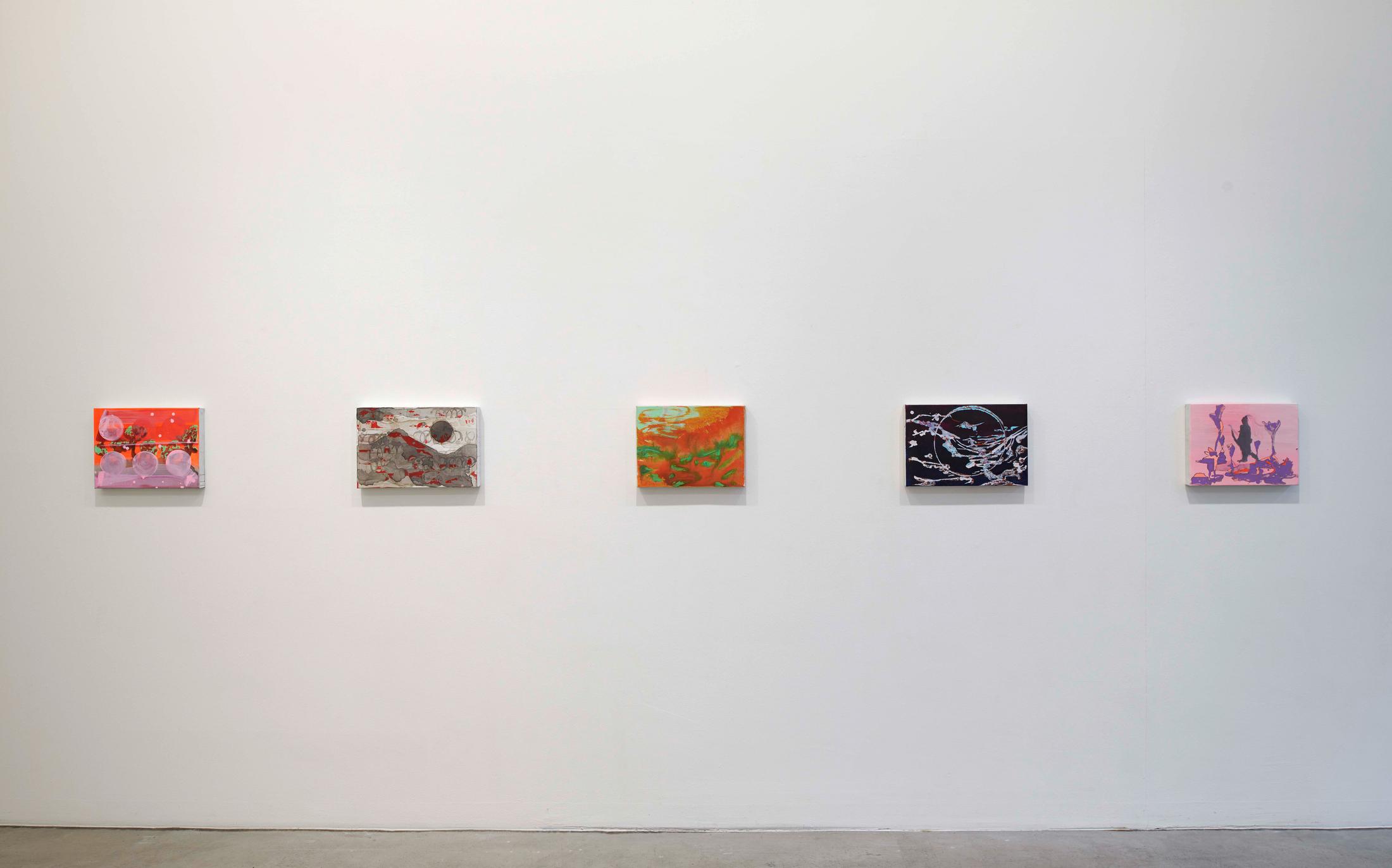 Exhibition View Rebekka Steiger Solo Show «des chromosomes dans l’atmosphère» at Galerie Urs Meile, Lucerne, 2021 / Courtesy: the artist and Galerie Urs Meile