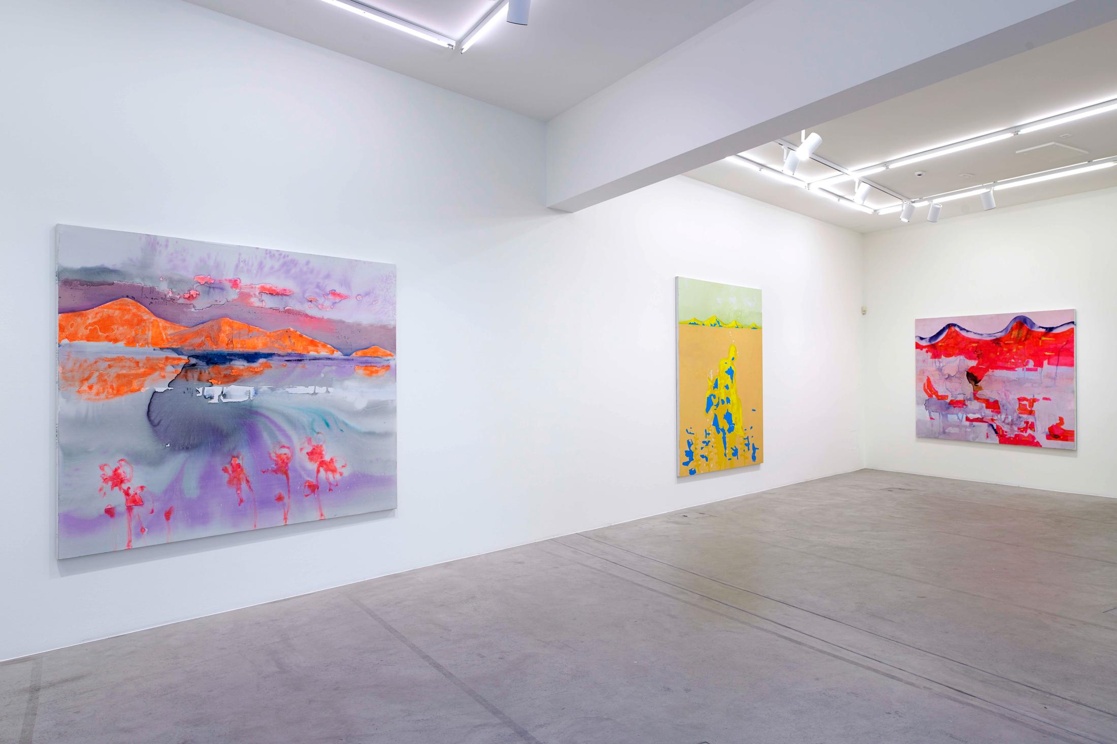 Exhibition View Rebekka Steiger Solo Show «des chromosomes dans l’atmosphère» at Galerie Urs Meile, Lucerne, 2021 / Courtesy: the artist and Galerie Urs Meile