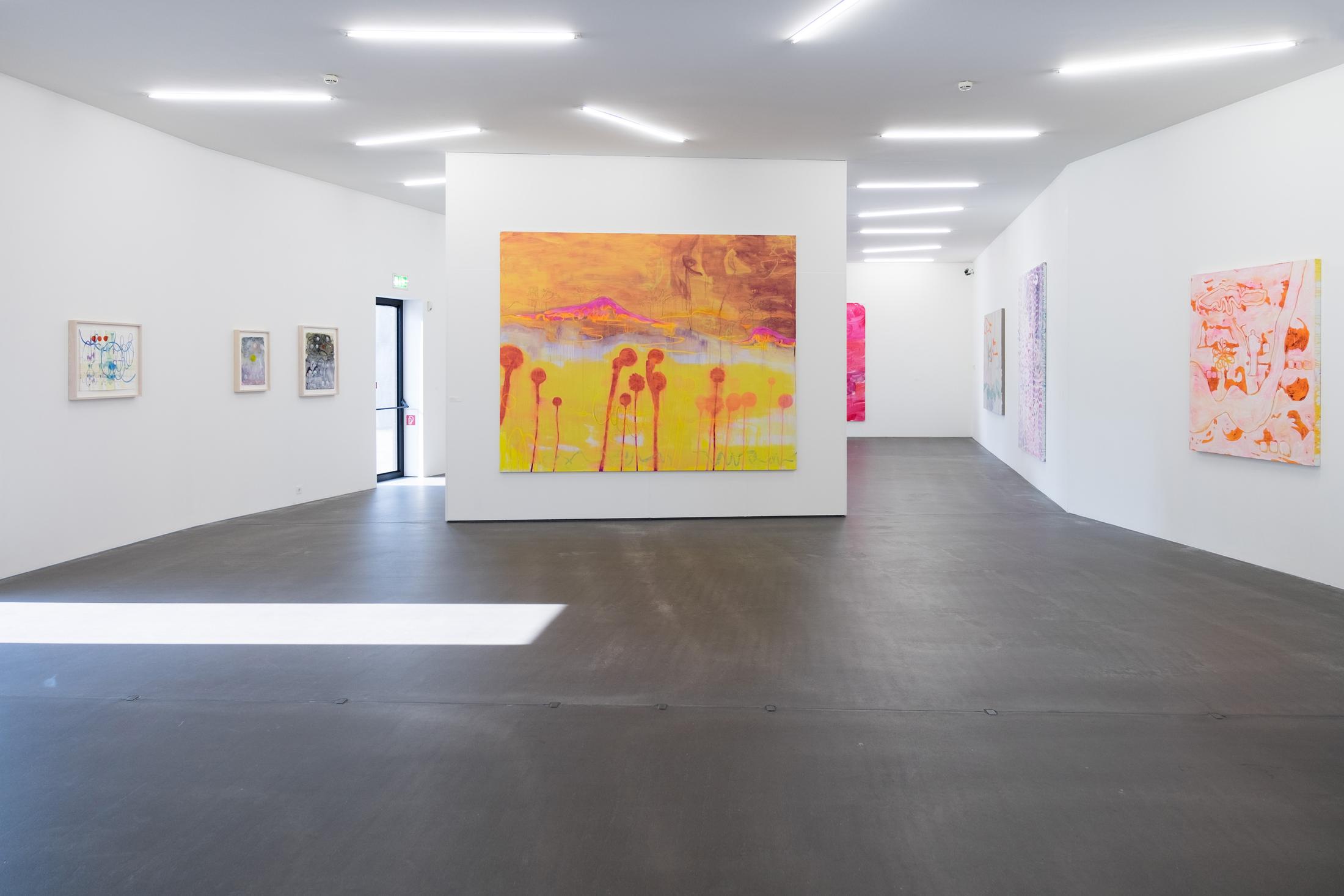 Exhibition View Rebekka Steiger Soloshow «Boxing the Compass» at Kunsthaus Grenchen, 2020 / Photo: Laura Hadorn / Courtesy: Rebekka Steiger and Galerie Urs Meile, Beijing-Luzern