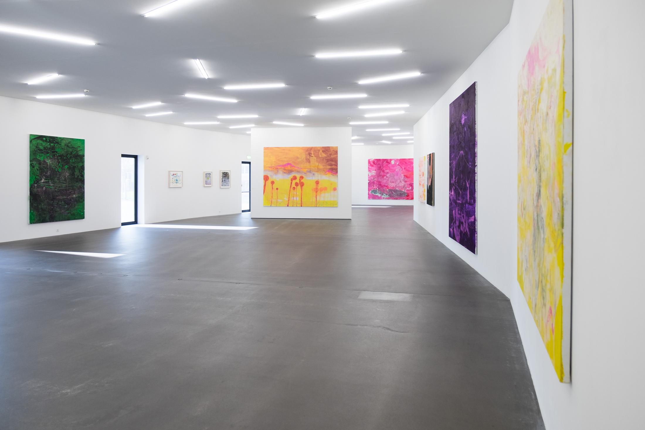 Exhibition View Rebekka Steiger Soloshow «Boxing the Compass» at Kunsthaus Grenchen, 2020 / Photo: Laura Hadorn / Courtesy: Rebekka Steiger and Galerie Urs Meile, Beijing-Luzern