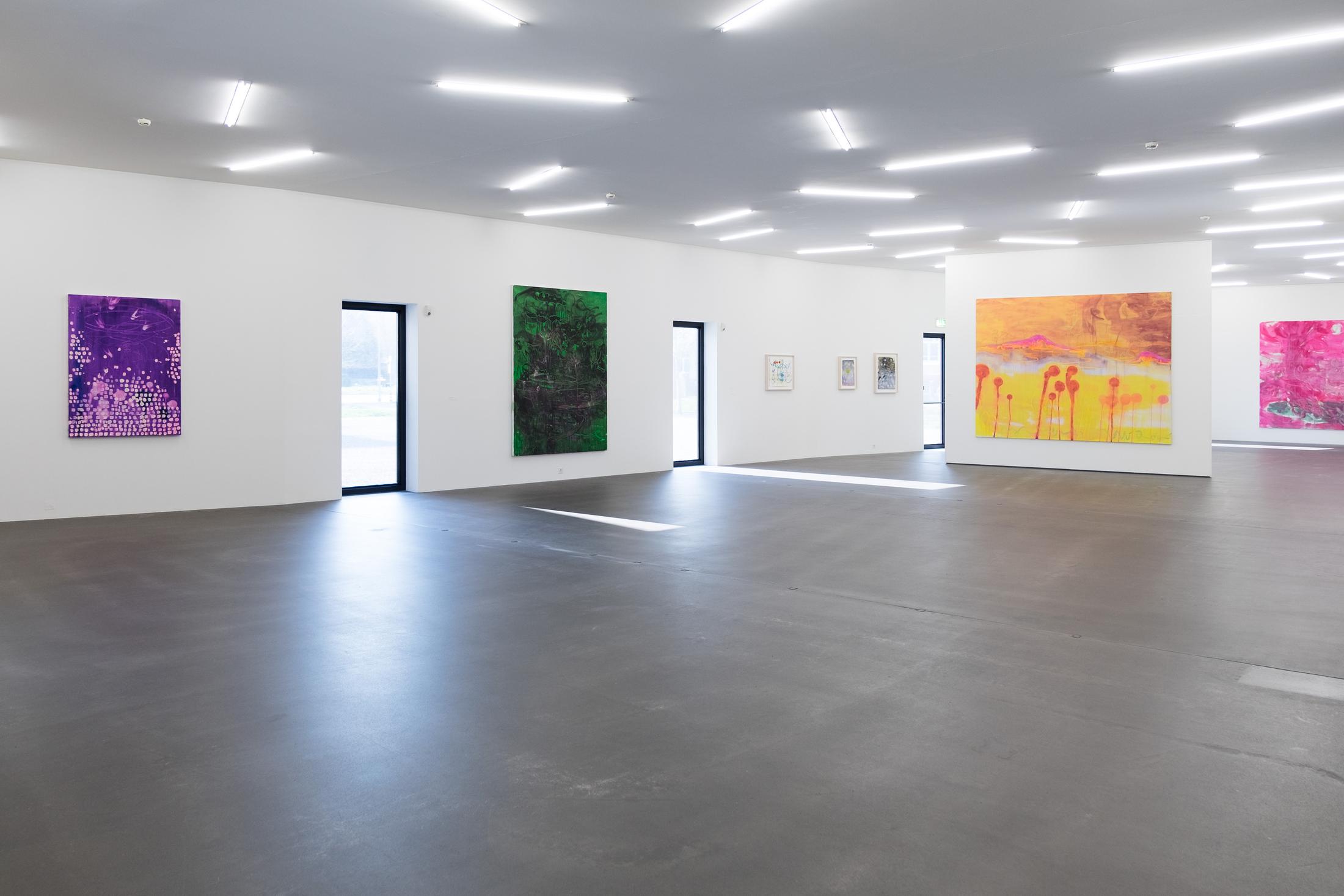 Exhibition View Rebekka Steiger Soloshow «Boxing the Compass» at Kunsthaus Grenchen, 2020 / Photo: Laura Hadorn / Courtesy: Rebekka Steiger and Galerie Urs Meile, Beijing-Luzern