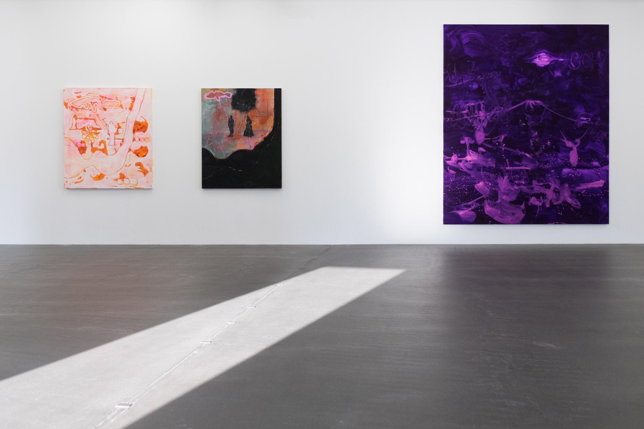 Exhibition View Rebekka Steiger Soloshow «Boxing the Compass» at Kunsthaus Grenchen, 2020 / Photo: Laura Hadorn / Courtesy: Rebekka Steiger and Galerie Urs Meile, Beijing-Luzern