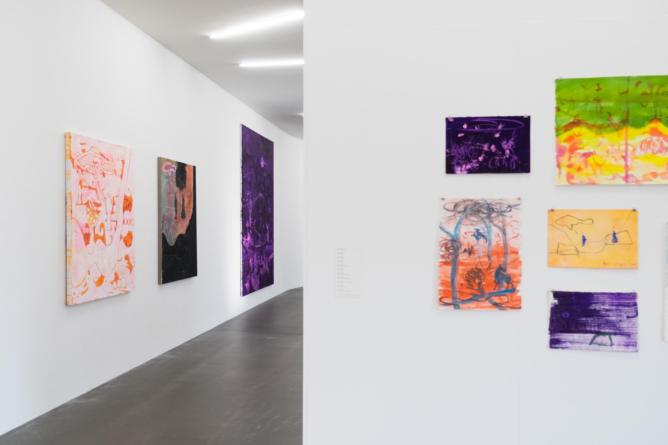 Exhibition View Rebekka Steiger Soloshow «Boxing the Compass» at Kunsthaus Grenchen, 2020 / Photo: Laura Hadorn / Courtesy: Rebekka Steiger and Galerie Urs Meile, Beijing-Luzern