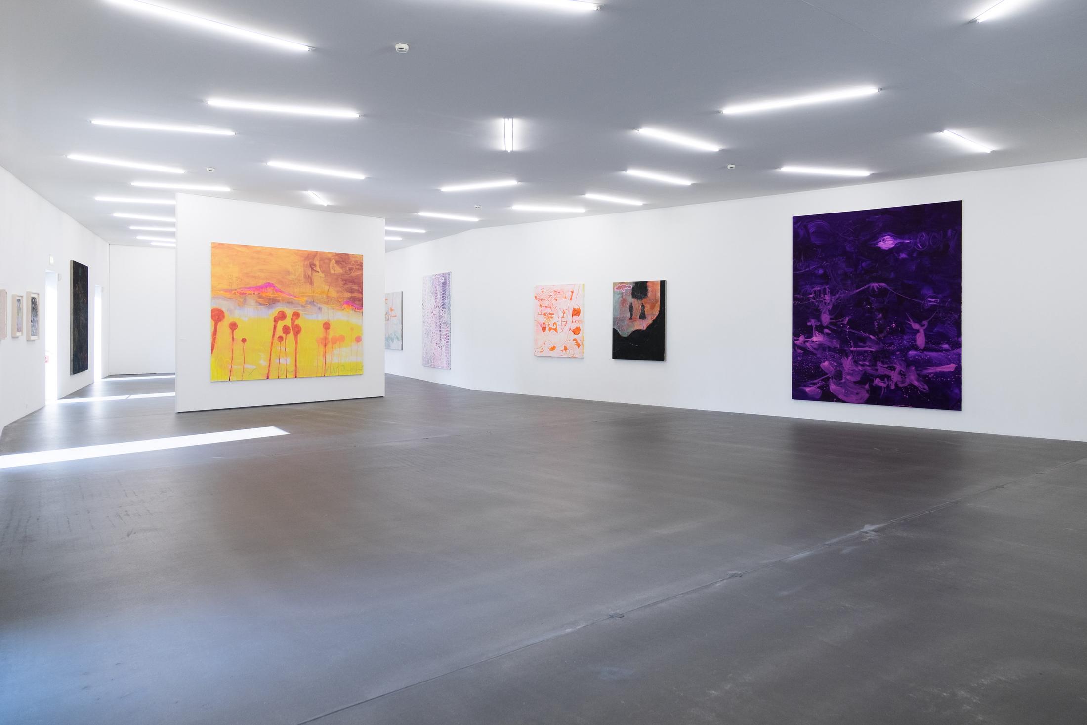 Exhibition View Rebekka Steiger Soloshow «Boxing the Compass» at Kunsthaus Grenchen, 2020 / Photo: Laura Hadorn / Courtesy: Rebekka Steiger and Galerie Urs Meile, Beijing-Luzern