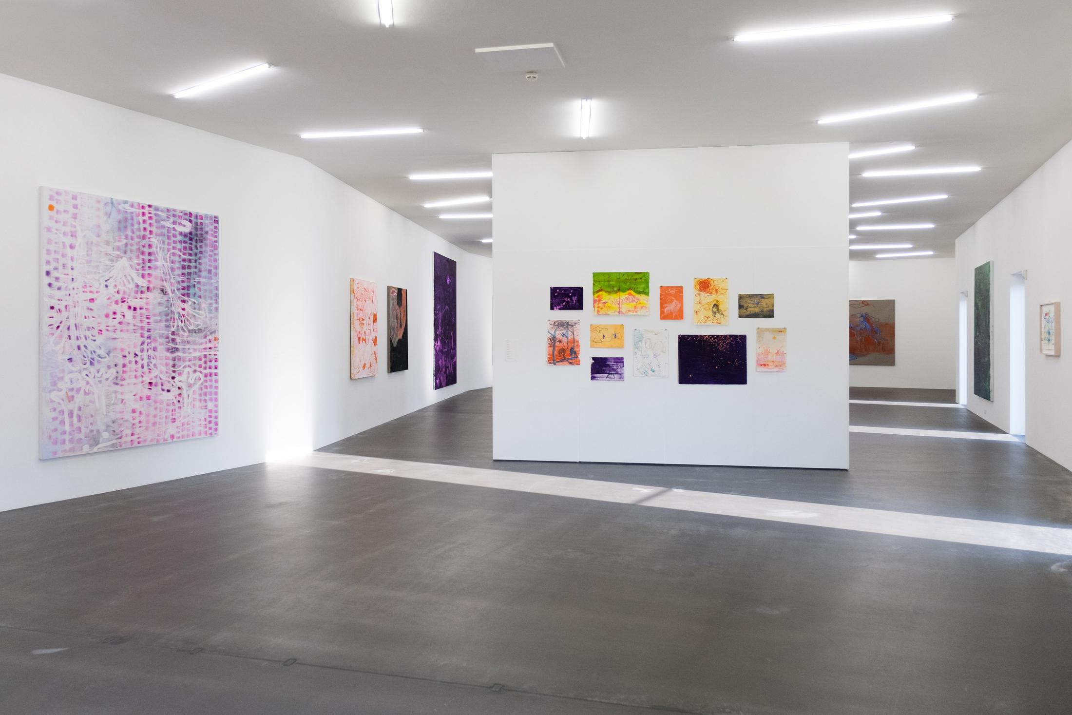 Exhibition View Rebekka Steiger Soloshow «Boxing the Compass» at Kunsthaus Grenchen, 2020 / Photo: Laura Hadorn / Courtesy: Rebekka Steiger and Galerie Urs Meile, Beijing-Luzern