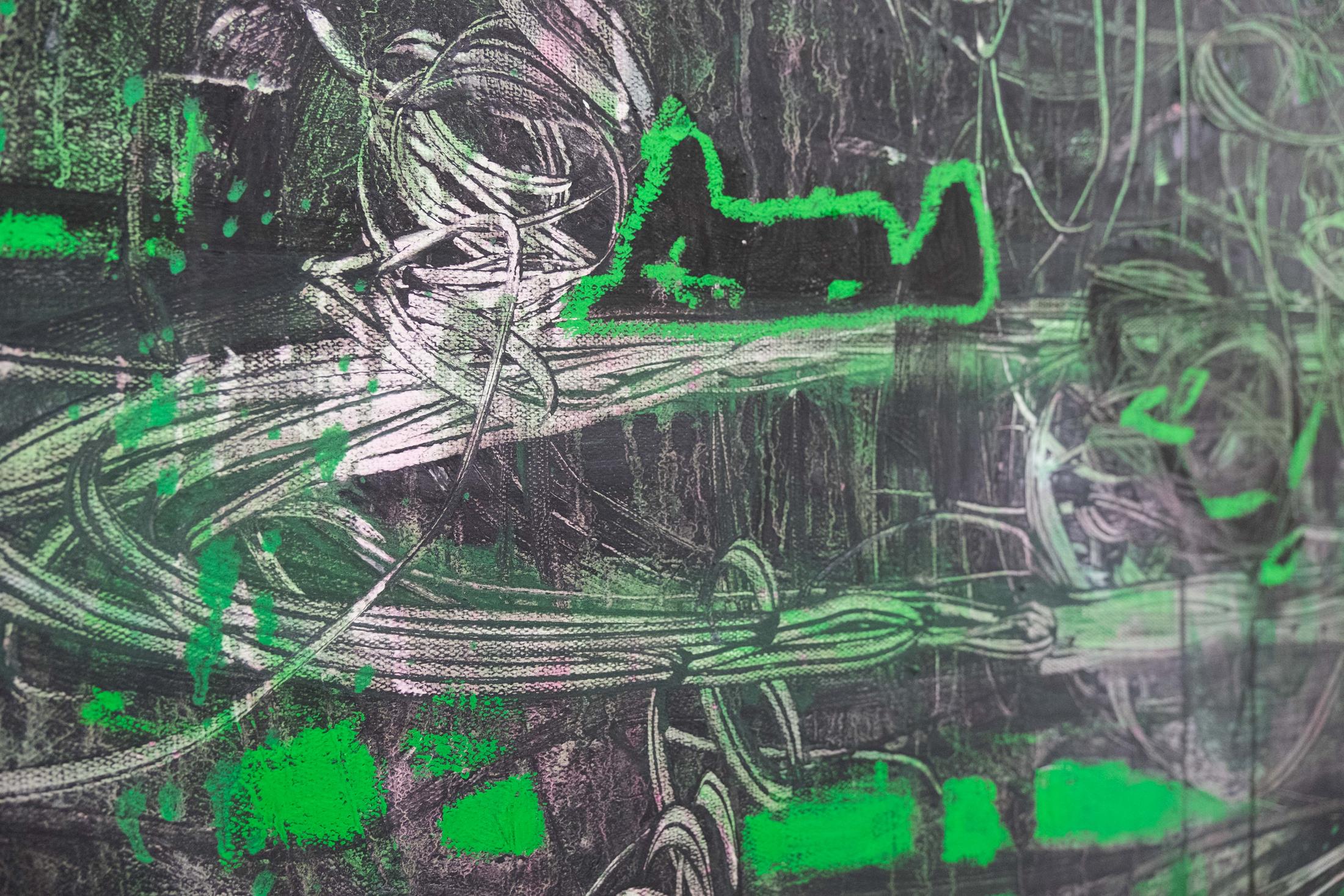 Exhibition View Rebekka Steiger Soloshow «Boxing the Compass» at Kunsthaus Grenchen, 2020 / Photo: Laura Hadorn / Courtesy: Rebekka Steiger and Galerie Urs Meile, Beijing-Luzern