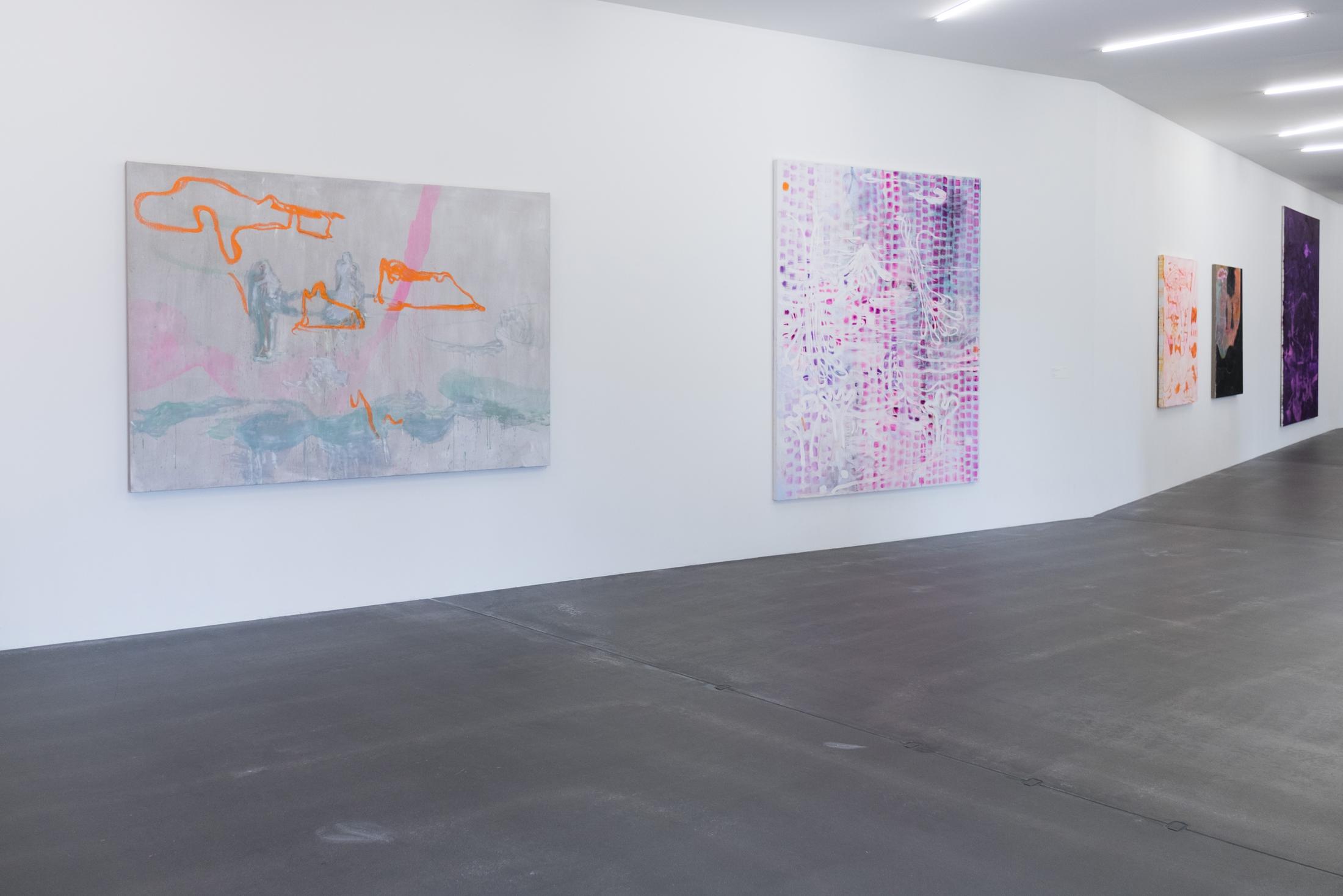 Exhibition View Rebekka Steiger Soloshow «Boxing the Compass» at Kunsthaus Grenchen, 2020 / Photo: Laura Hadorn / Courtesy: Rebekka Steiger and Galerie Urs Meile, Beijing-Luzern