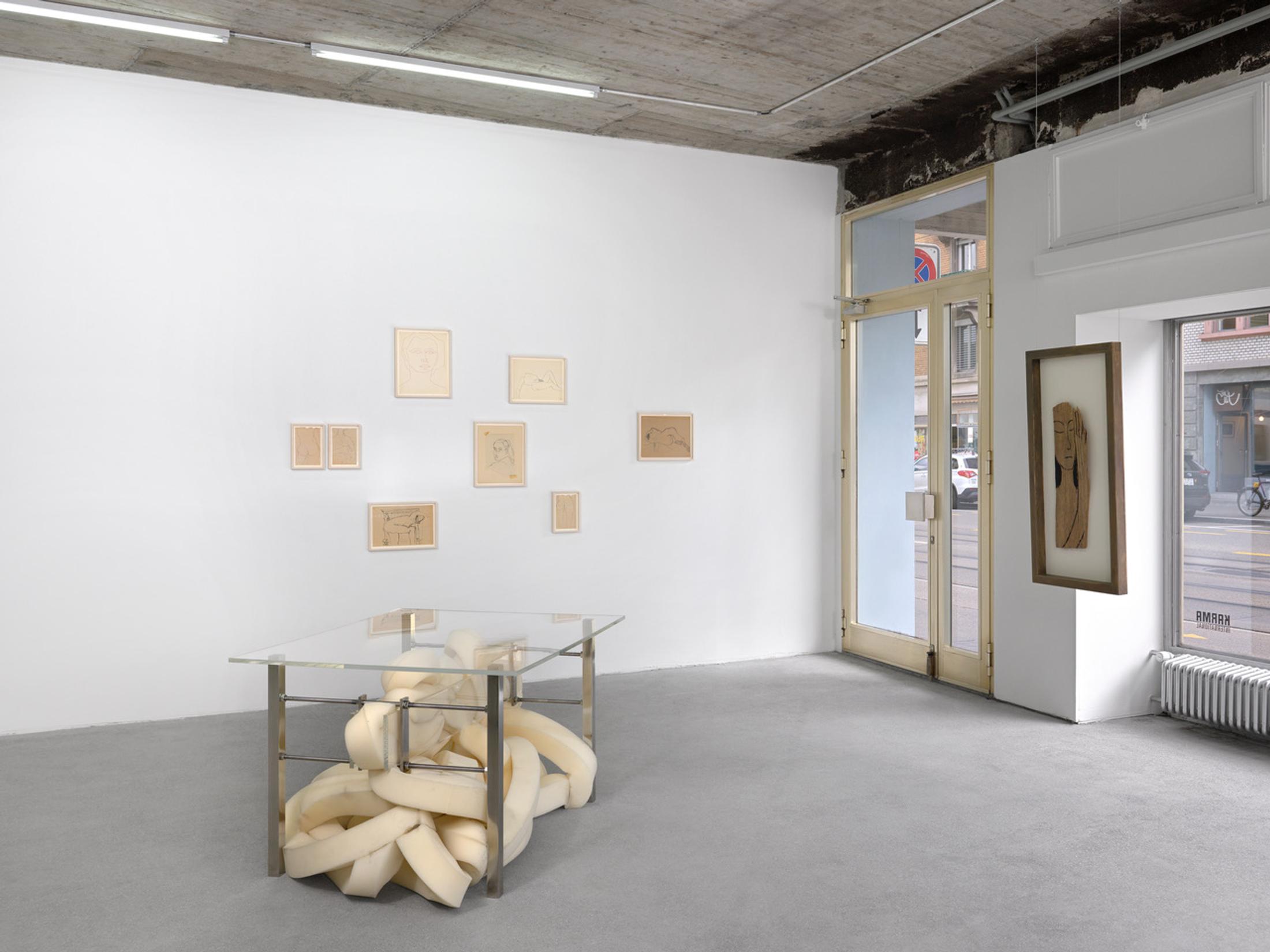 Groupshow «Reconstruction 重建»
curated by Aita Sulser & Johannes Hoerning at Karma International, Zurich, 2021 / Photo: Annik Wetter / Courtesy: Karma International & Fluids, Zurich 2021