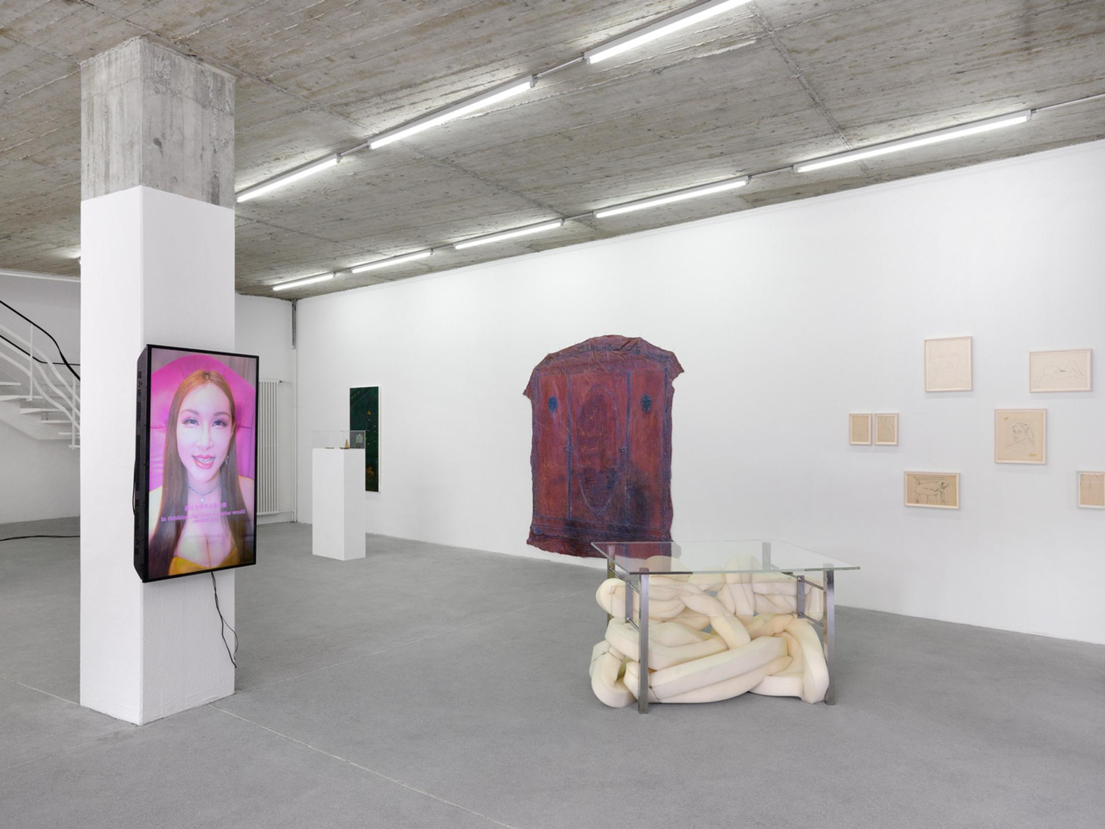 Groupshow «Reconstruction 重建»
curated by Aita Sulser & Johannes Hoerning at Karma International, Zurich, 2021 / Photo: Annik Wetter / Courtesy: Karma International & Fluids, Zurich 2021