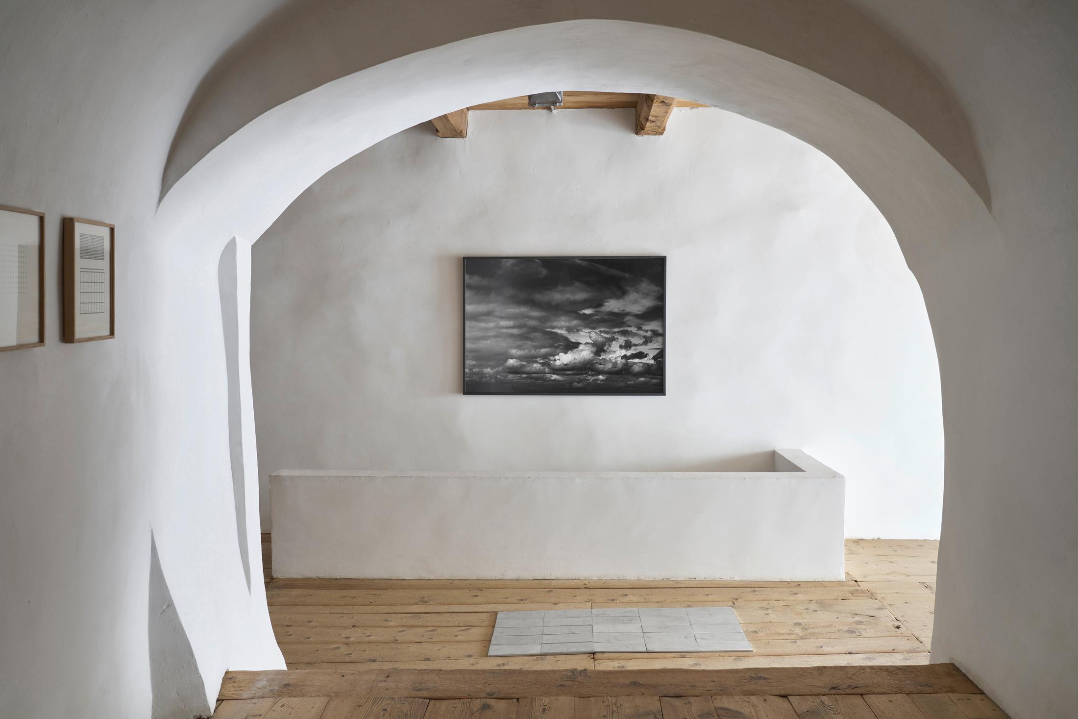 Installation View «REFLECTION about – about REFLECTION» with works by Balthasar Burkhard at Galerie Tschudi, Zuoz / Photo: Ralph Feiner / Courtesy: Galerie Tschudi, Zuoz and the Artist