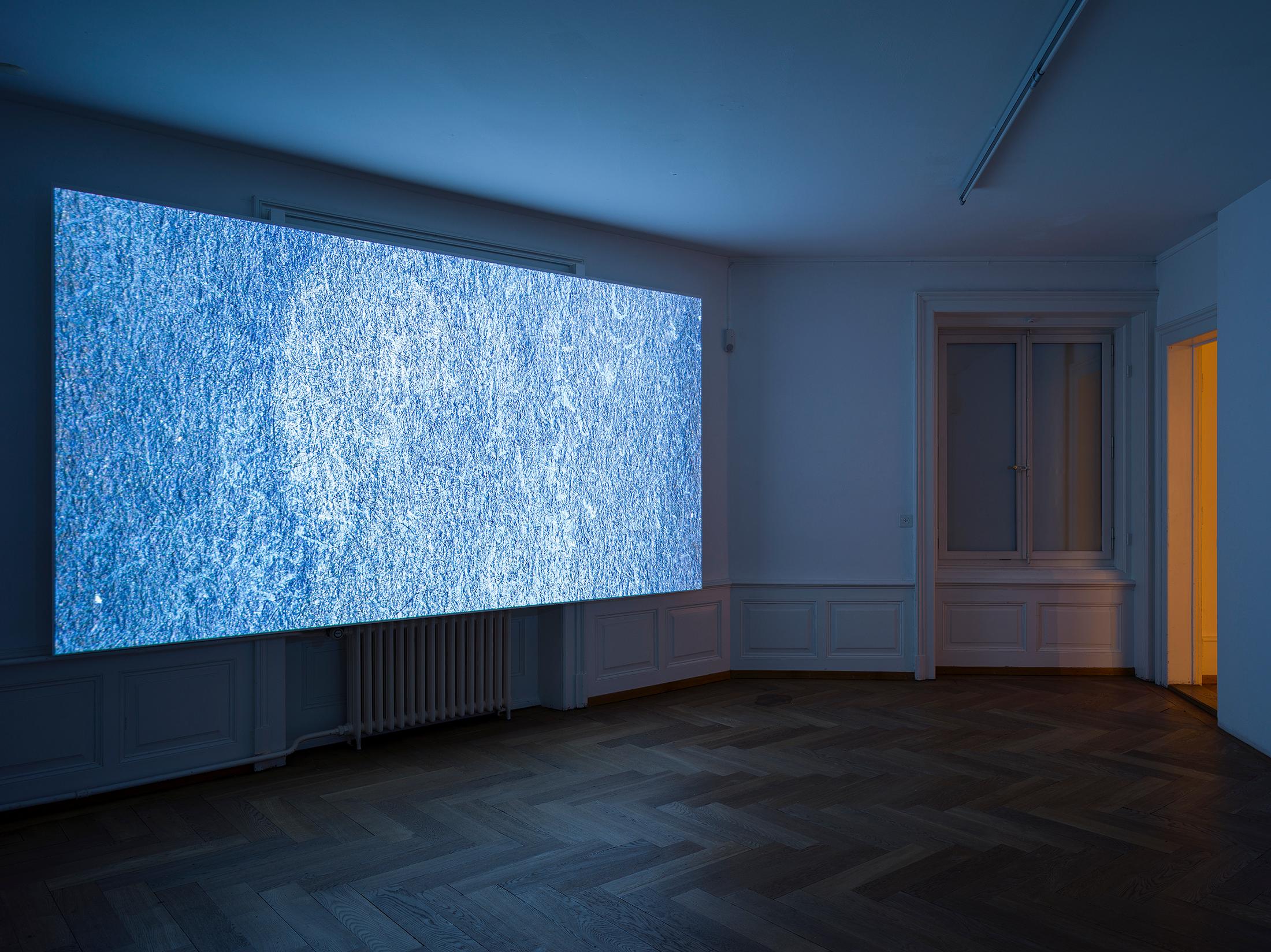 Exhibition View Rémy Bender Solo Show «Perspective du Creux» at Kunsthaus Langenthal, Langenthal, 2023 / Photo: Cedric Mussano / Courtesy: the artist and Kunsthaus Langenthal