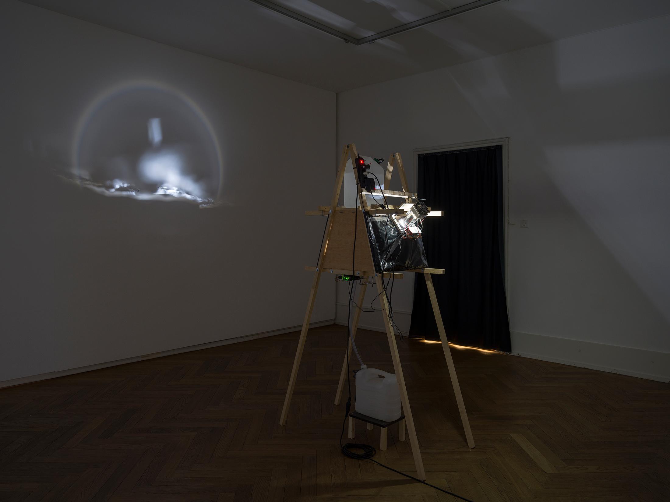 Exhibition View Rémy Bender Solo Show «Perspective du Creux» at Kunsthaus Langenthal, Langenthal, 2023 / Photo: Cedric Mussano / Courtesy: the artist and Kunsthaus Langenthal
