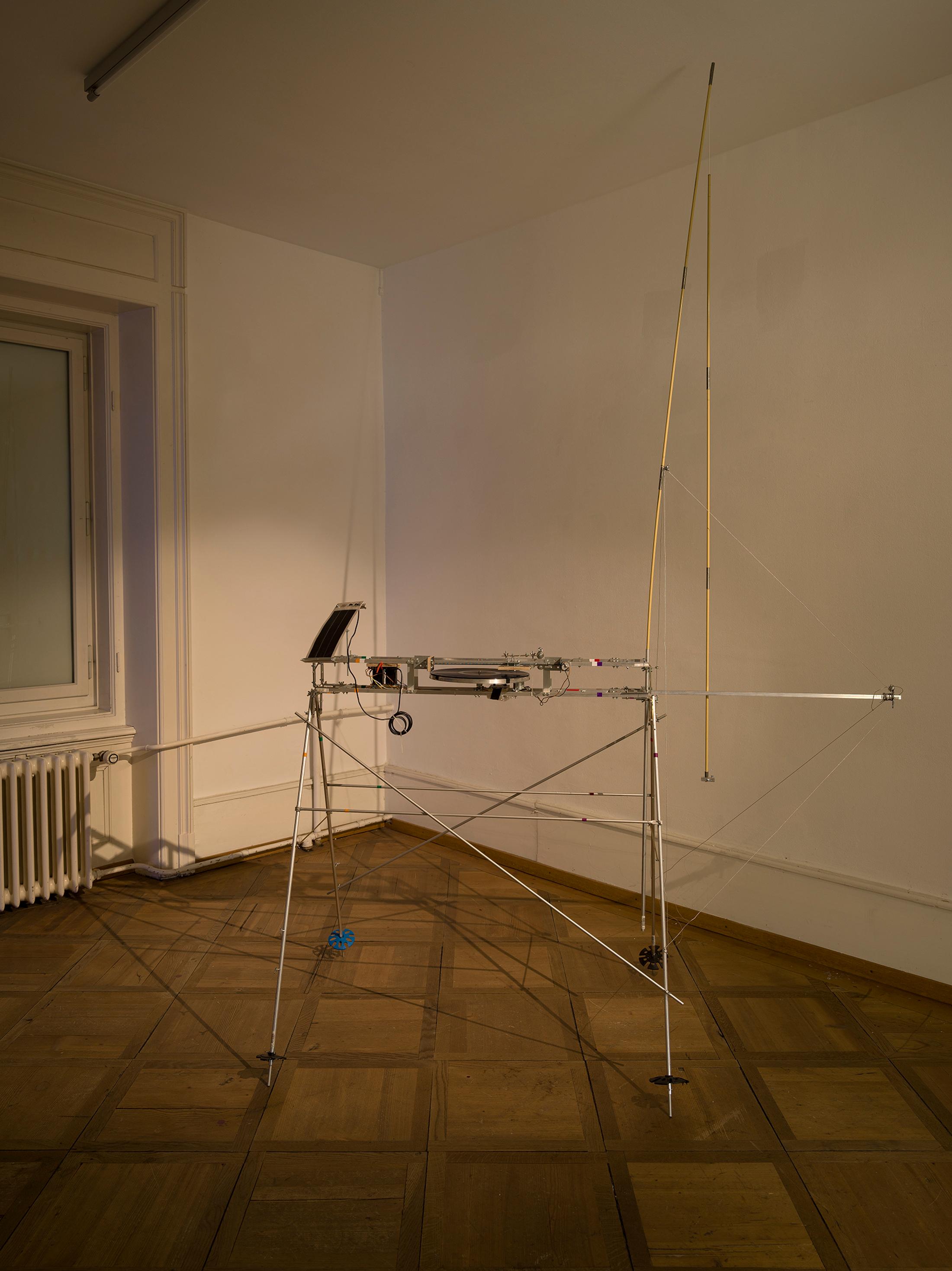 Exhibition View Rémy Bender Solo Show «Perspective du Creux» at Kunsthaus Langenthal, Langenthal, 2023 / Photo: Cedric Mussano / Courtesy: the artist and Kunsthaus Langenthal