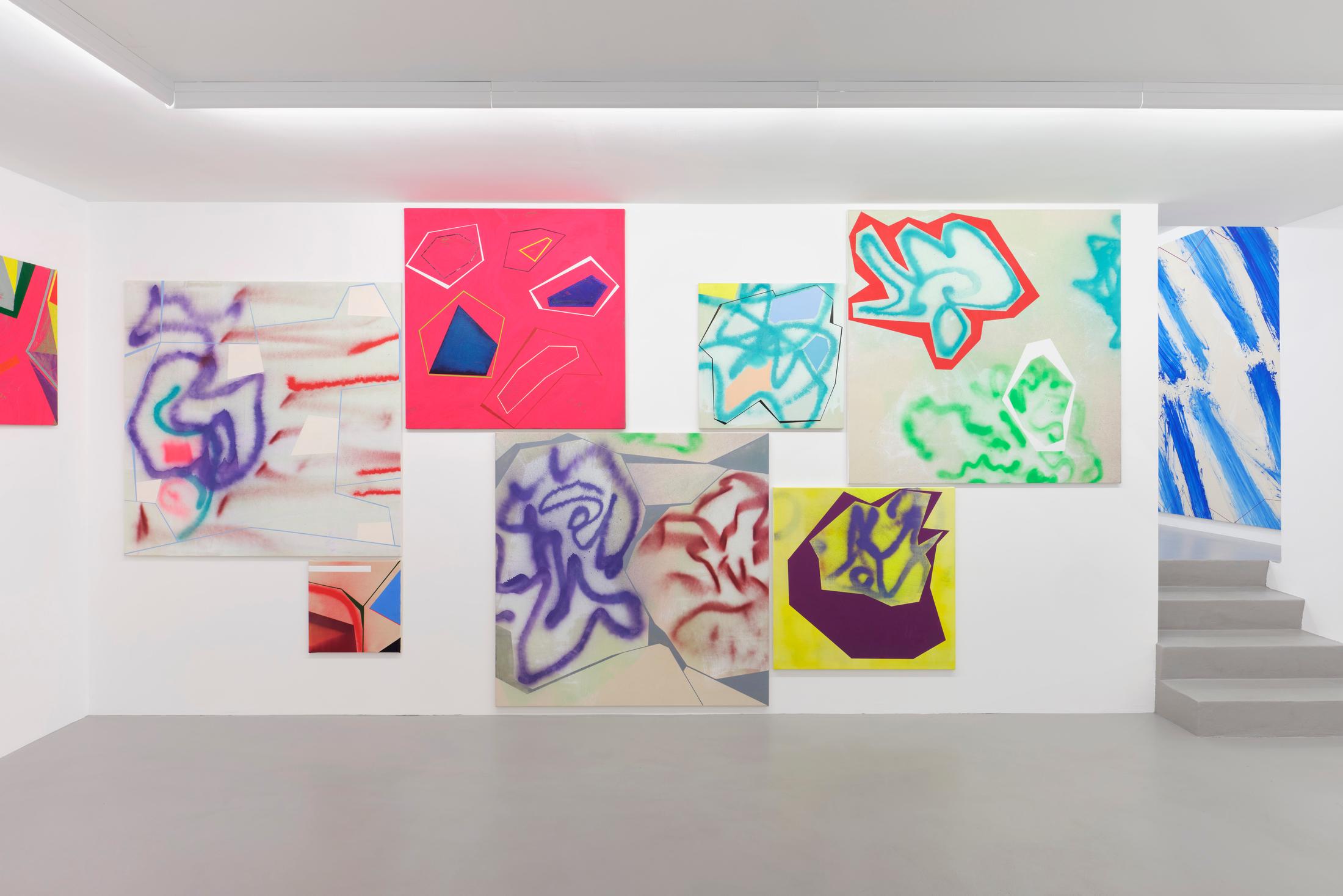 Exhibition View Renée Levi Solo Show «GINNY» at Galerie Philipp Zollinger, Zurich, 2021 / Photo: Conradin Frei / Courtesy: the artist and Galerie Philipp Zollinger