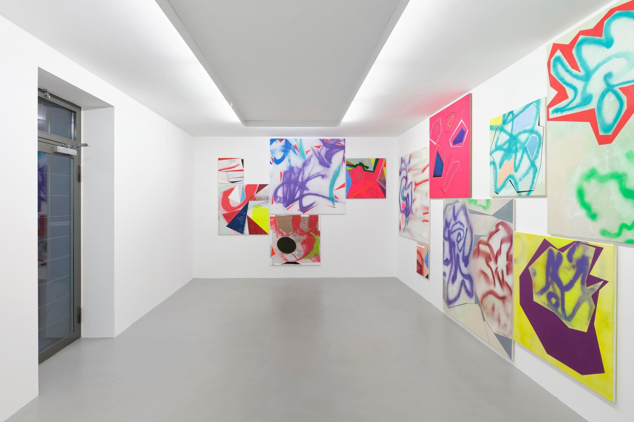 Exhibition View Renée Levi Solo Show «GINNY» at Galerie Philipp Zollinger, Zurich, 2021 / Photo: Conradin Frei / Courtesy: the artist and Galerie Philipp Zollinger