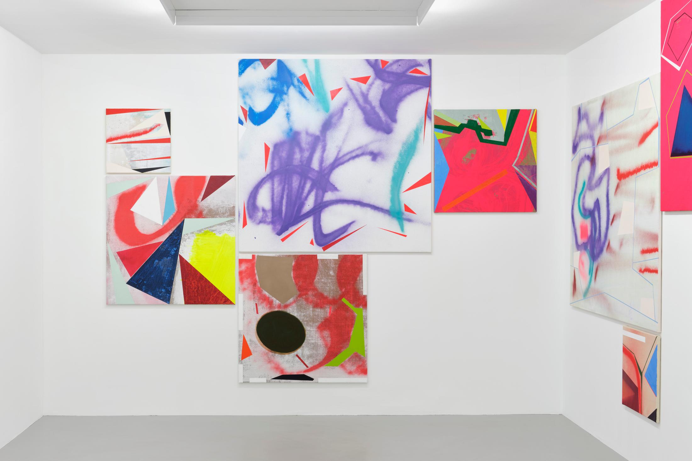 Exhibition View Renée Levi Solo Show «GINNY» at Galerie Philipp Zollinger, Zurich, 2021 / Photo: Conradin Frei / Courtesy: the artist and Galerie Philipp Zollinger