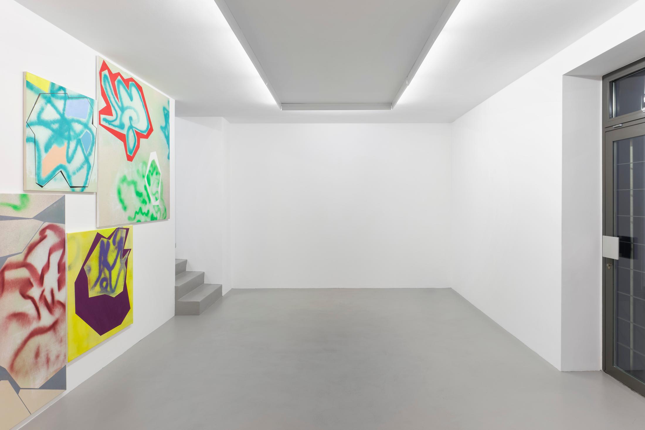 Exhibition View Renée Levi Solo Show «GINNY» at Galerie Philipp Zollinger, Zurich, 2021 / Photo: Conradin Frei / Courtesy: the artist and Galerie Philipp Zollinger