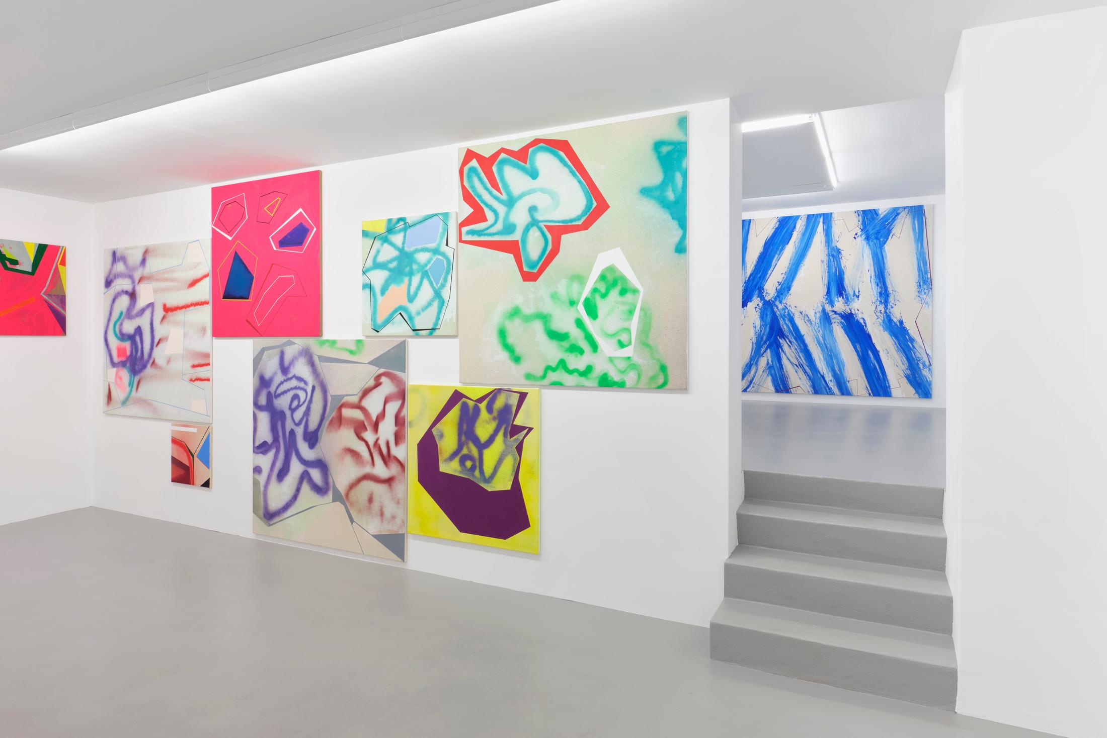 Exhibition View Renée Levi Solo Show «GINNY» at Galerie Philipp Zollinger, Zurich, 2021 / Photo: Conradin Frei / Courtesy: the artist and Galerie Philipp Zollinger