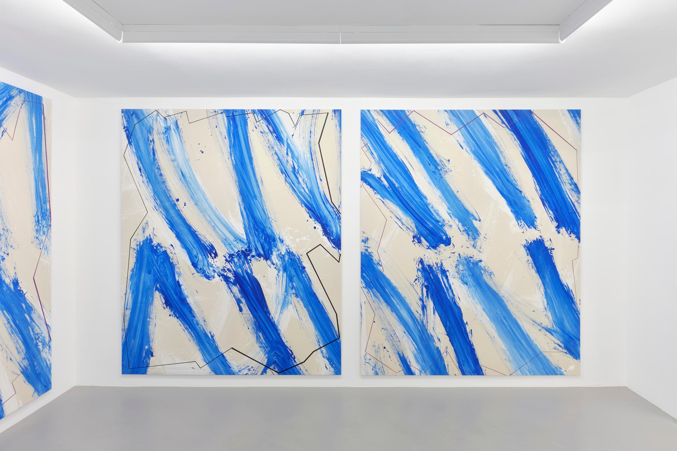 Exhibition View Renée Levi Solo Show «GINNY» at Galerie Philipp Zollinger, Zurich, 2021 / Photo: Conradin Frei / Courtesy: the artist and Galerie Philipp Zollinger