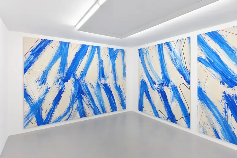 Exhibition View Renée Levi Solo Show «GINNY» at Galerie Philipp Zollinger, Zurich, 2021 / Photo: Conradin Frei / Courtesy: the artist and Galerie Philipp Zollinger