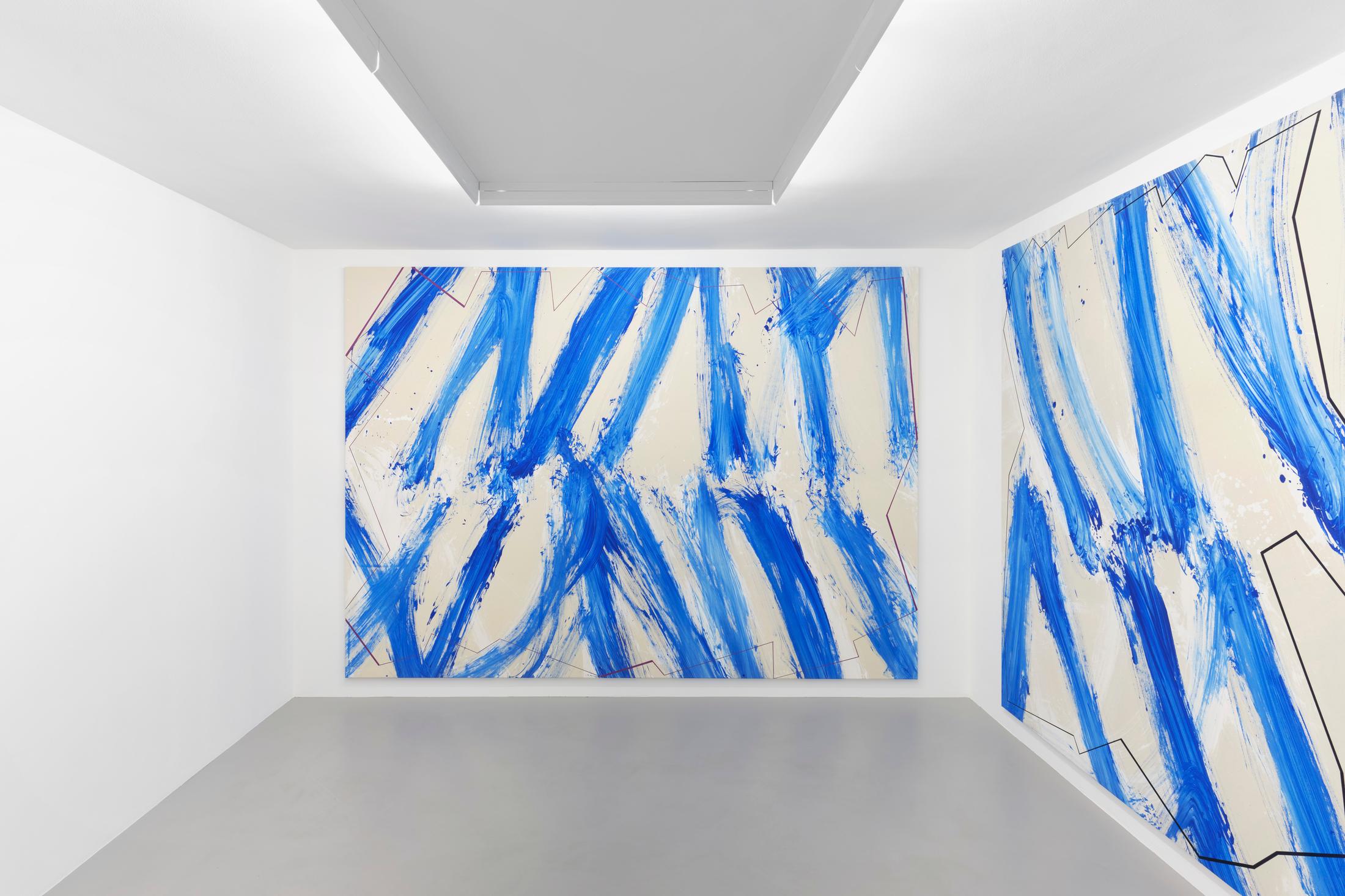 Exhibition View Renée Levi Solo Show «GINNY» at Galerie Philipp Zollinger, Zurich, 2021 / Photo: Conradin Frei / Courtesy: the artist and Galerie Philipp Zollinger