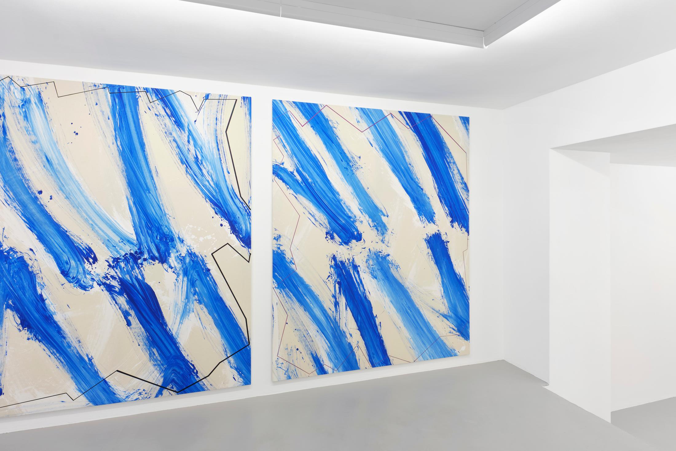 Exhibition View Renée Levi Solo Show «GINNY» at Galerie Philipp Zollinger, Zurich, 2021 / Photo: Conradin Frei / Courtesy: the artist and Galerie Philipp Zollinger