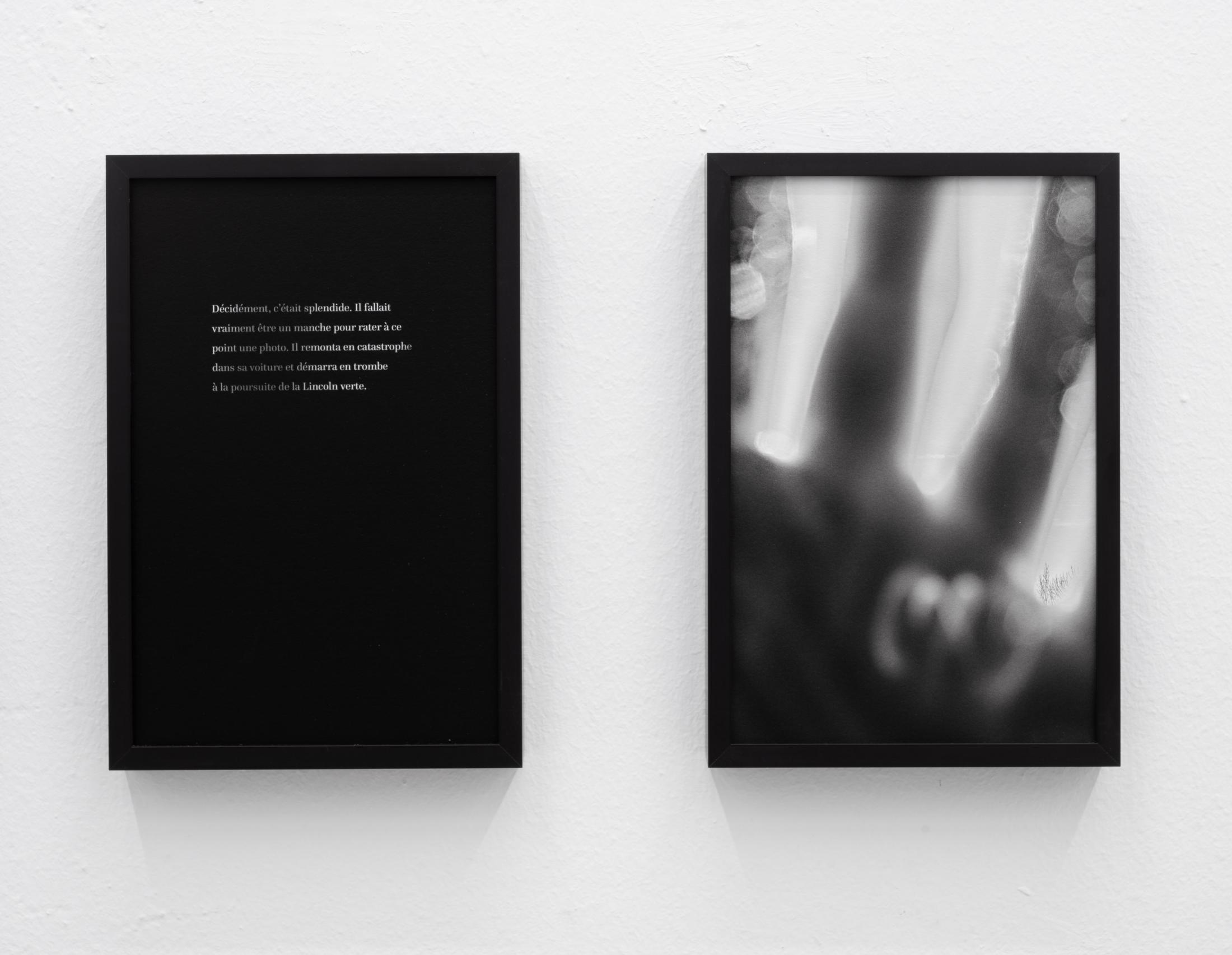 Exhibition View Rinny Gremaud and Mathieu Bernard Soloshow «Splendide; view on La main, 2019» at Galerie Heinzer Reszler, Lausanne, 2019 / Photo: Julien Gremaud / Courtesy: the artist and Heinzer Reszler