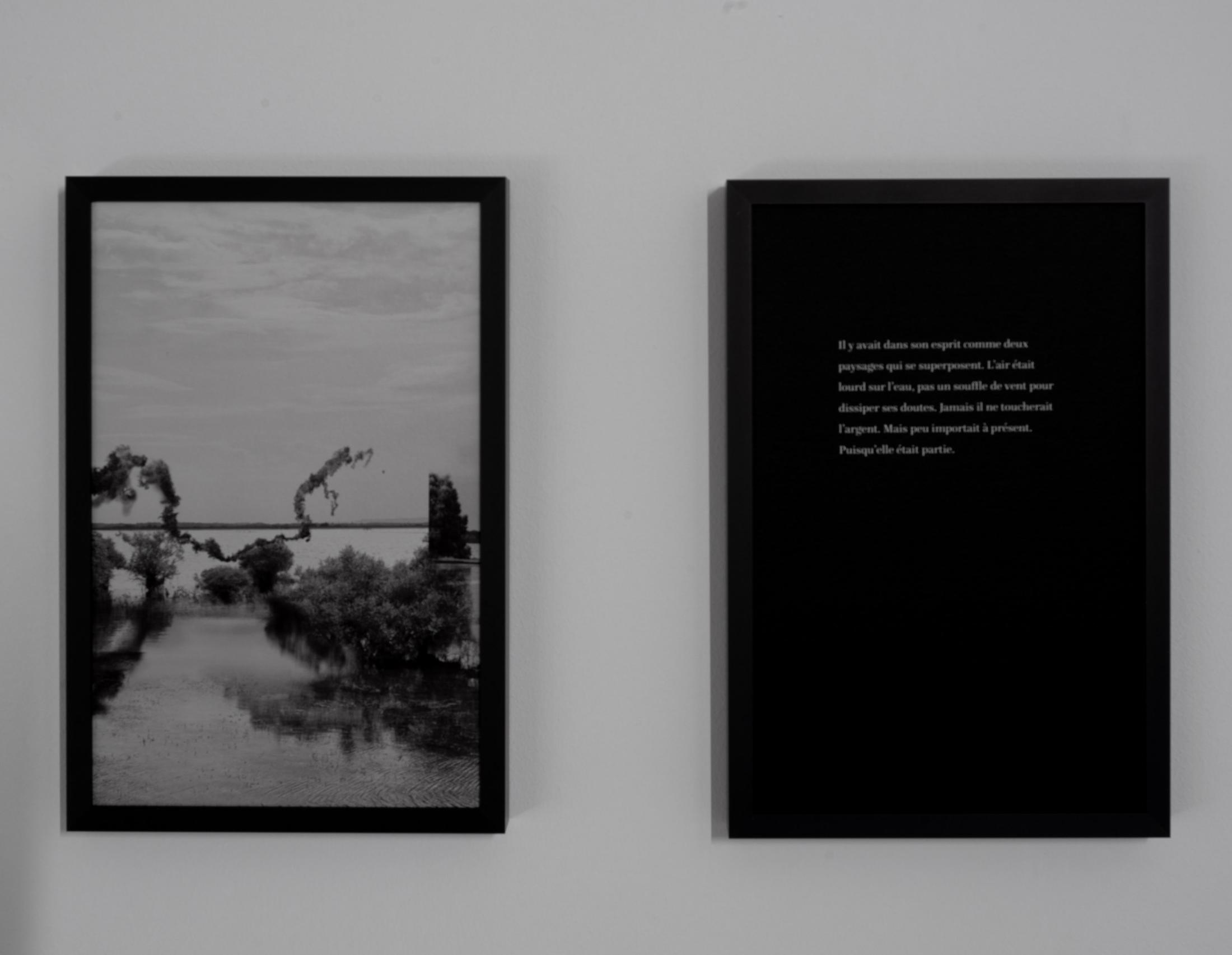 Exhibition View Rinny Gremaud and Mathieu Bernard Soloshow «Splendide; view on Le lac, 2019» at Galerie Heinzer Reszler, Lausanne, 2019 / Photo: Julien Gremaud / Courtesy: the artist and Heinzer Reszler