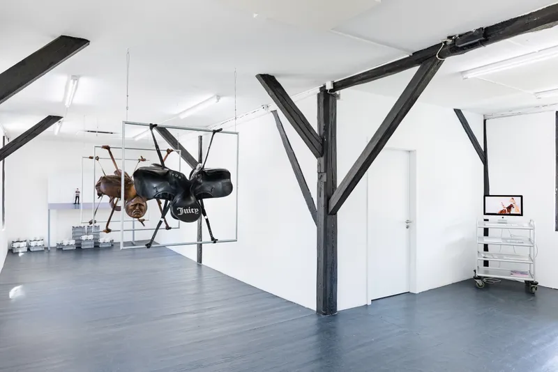 Exhibition View Duo Show «Robert Estermann and Oz Oderbolz» at Last Tango, Zurich, 2023 / Photo: Kilian Bannwart / Courtesy: the artists and Last Tango