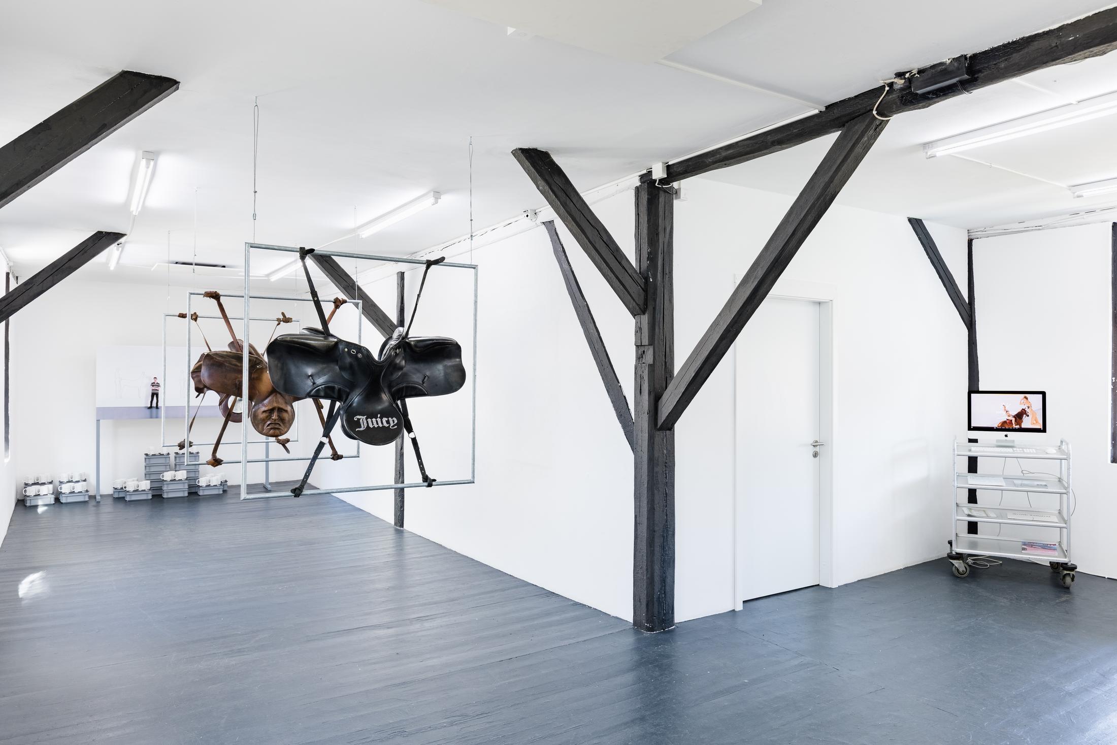 Exhibition View Duo Show «Robert Estermann and Oz Oderbolz» at Last Tango, Zurich, 2023 / Photo: Kilian Bannwart / Courtesy: the artists and Last Tango