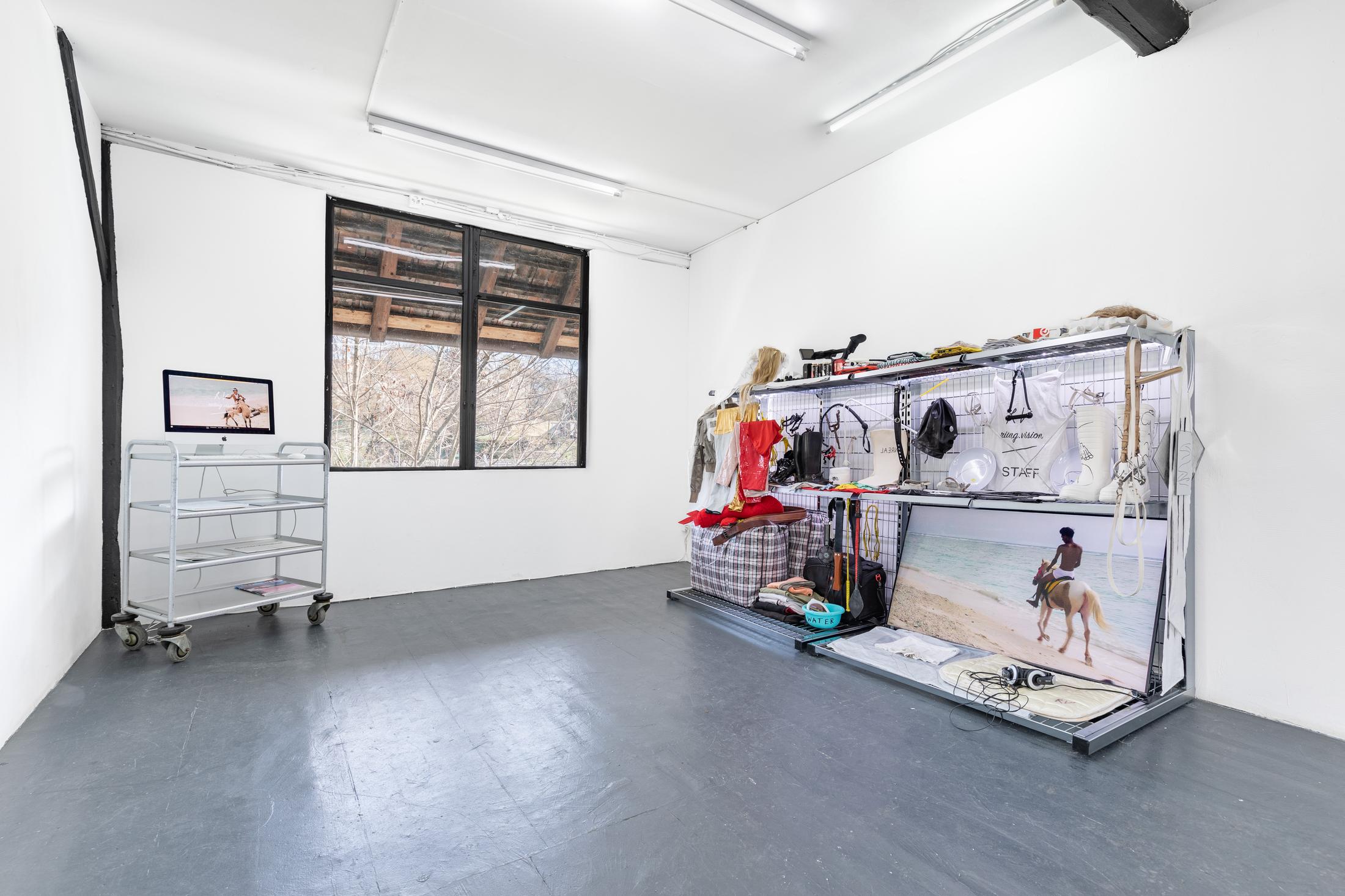 Exhibition View Duo Show «Robert Estermann and Oz Oderbolz» at Last Tango, Zurich, 2023 / Photo: Kilian Bannwart / Courtesy: the artists and Last Tango