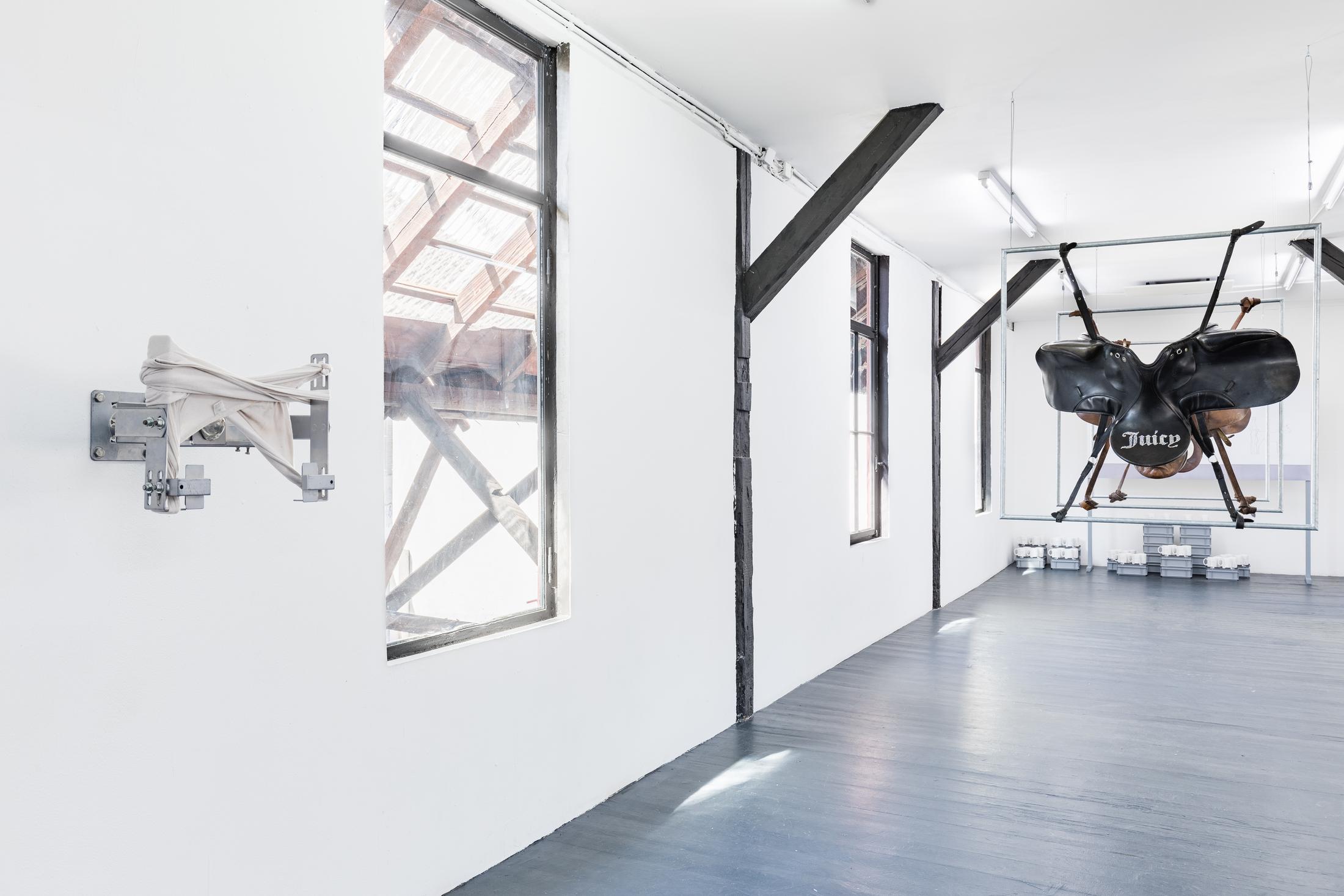 Exhibition View Duo Show «Robert Estermann and Oz Oderbolz» at Last Tango, Zurich, 2023 / Photo: Kilian Bannwart / Courtesy: the artists and Last Tango