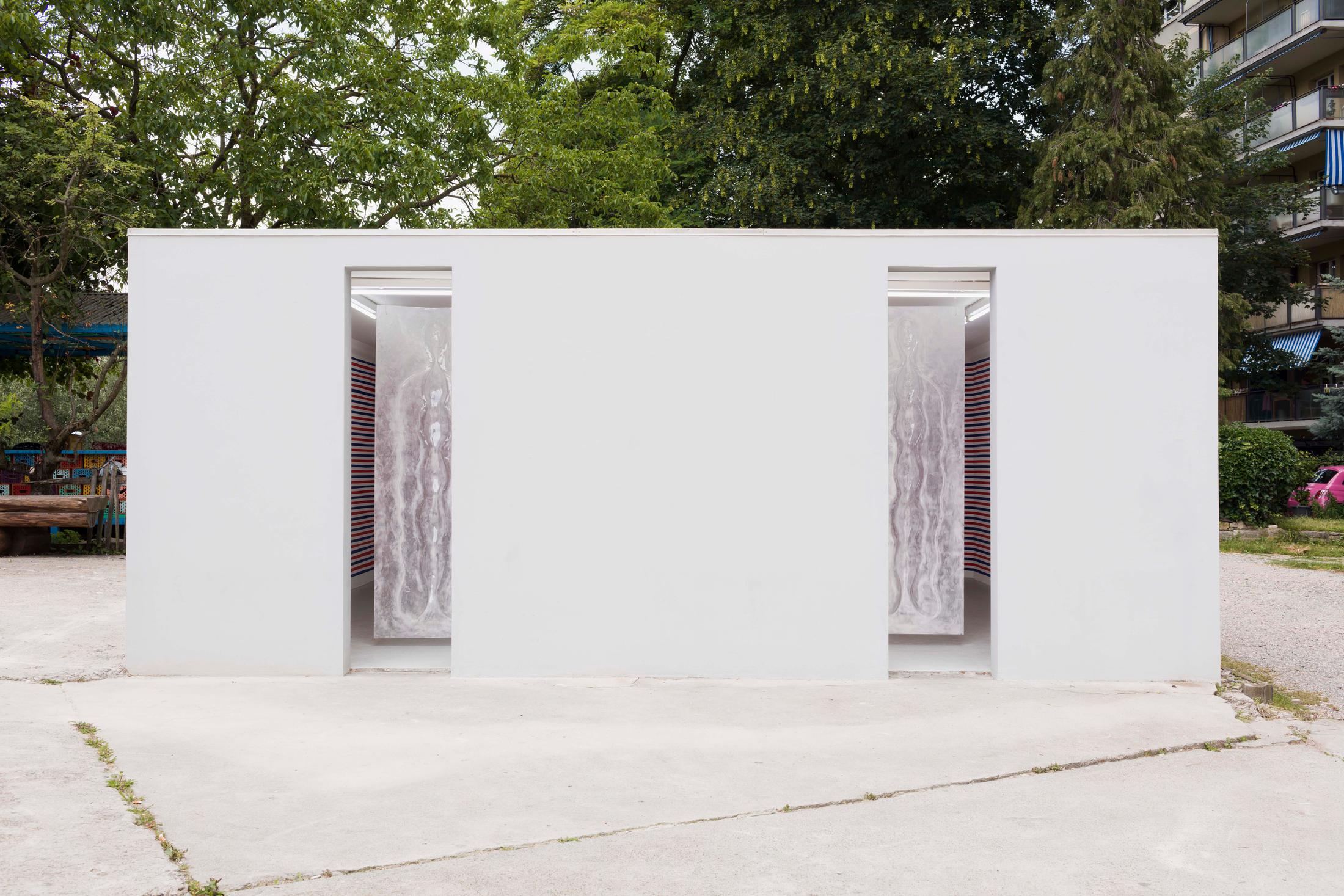 Installation View Rodrigo Hernández «The Gourd & the Fish» at SALTS, Birsfelden / Photo: Gunnar Meier / Courtesy: the artist and SALTS