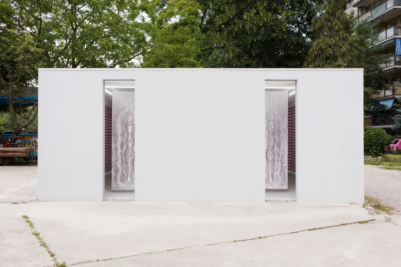 Installation View Rodrigo Hernández «The Gourd & the Fish» at SALTS, Birsfelden / Photo: Gunnar Meier / Courtesy: the artist and SALTS