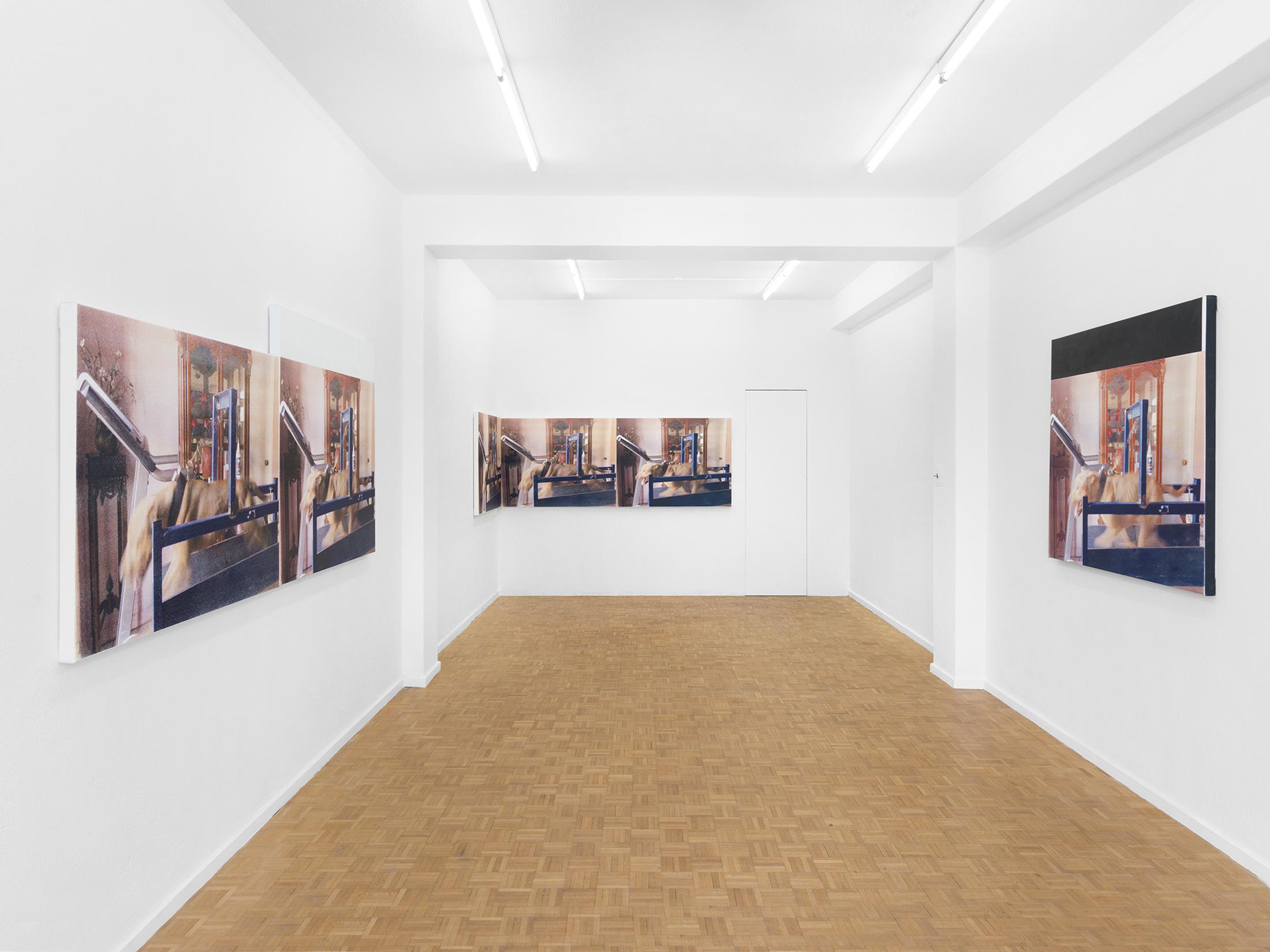 Exhibition View Roman Selim Khereddine Solo Show «Big House Narrow Grave» at Sentiment, Zurich, 2023 / Photo: Philipp Rupp and Julien Gremaud / Courtesy: the artist and Sentiment