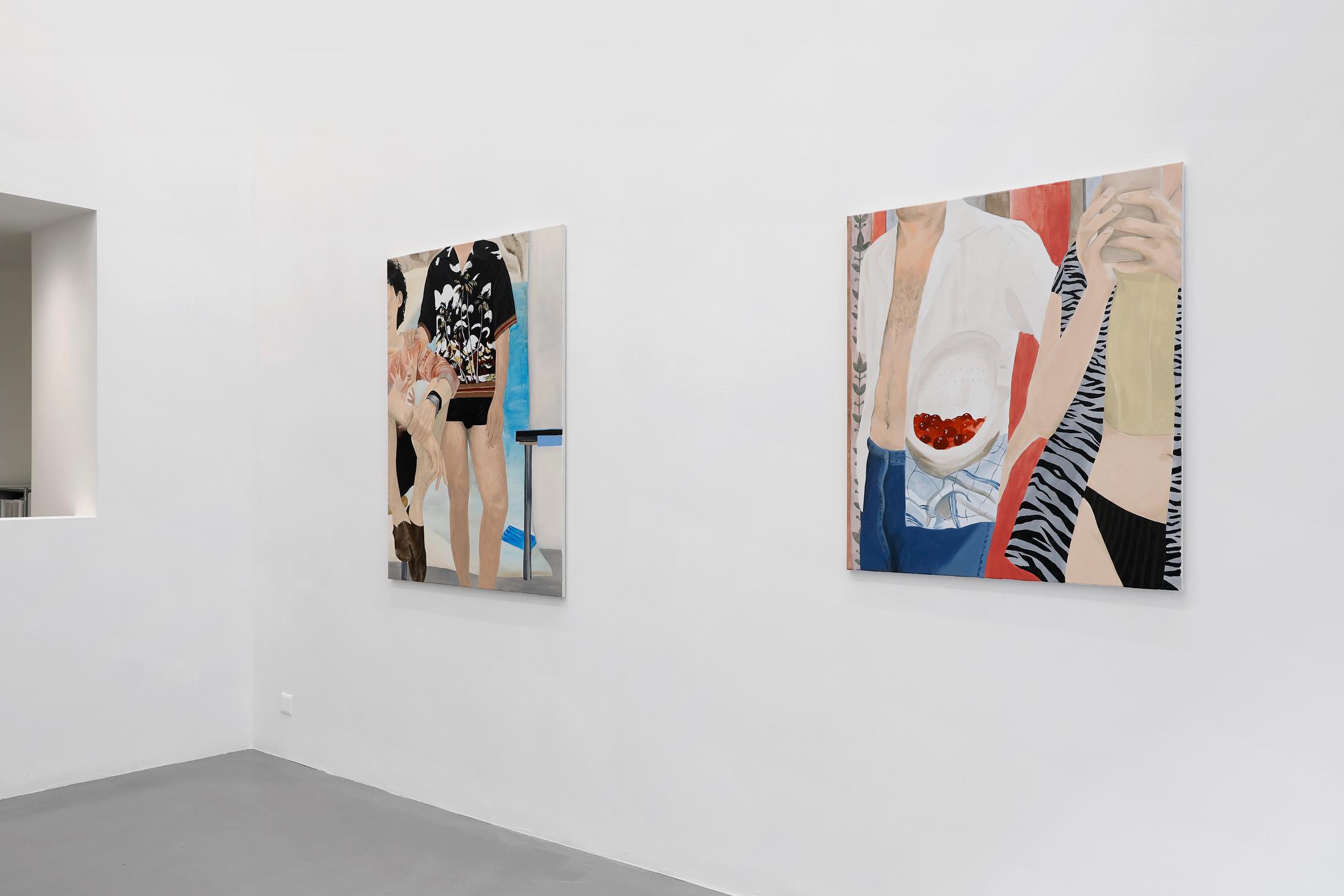 Exhibition View Romane de Watteville Solo Show «Every Me» at Fabienne Levy, 2021-2022 / Photo: Neige Sanchez / Courtesy: the artist and Fabienne Levy