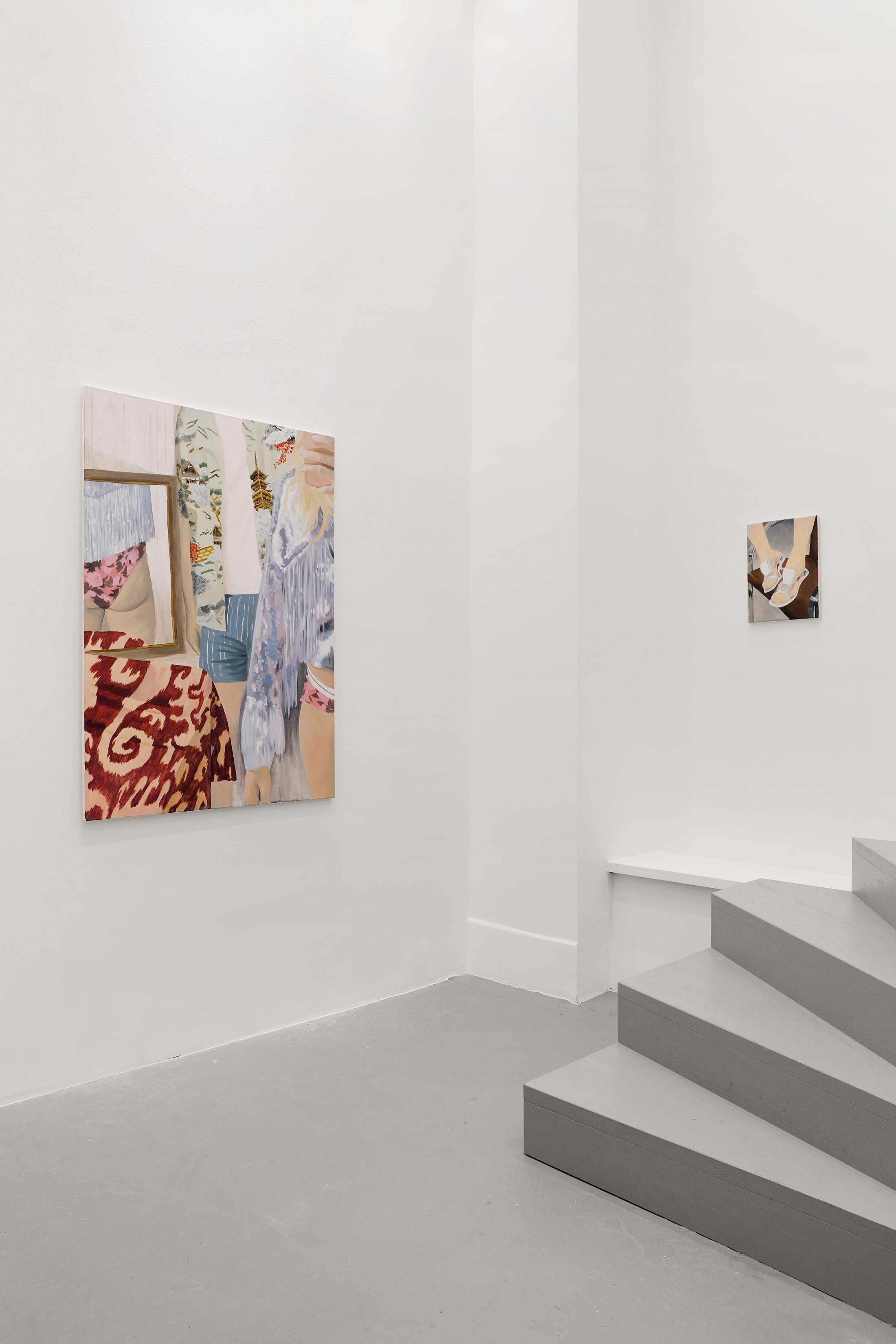 Exhibition View Romane de Watteville Solo Show «Every Me» at Fabienne Levy, 2021-2022 / Photo: Neige Sanchez / Courtesy: the artist and Fabienne Levy