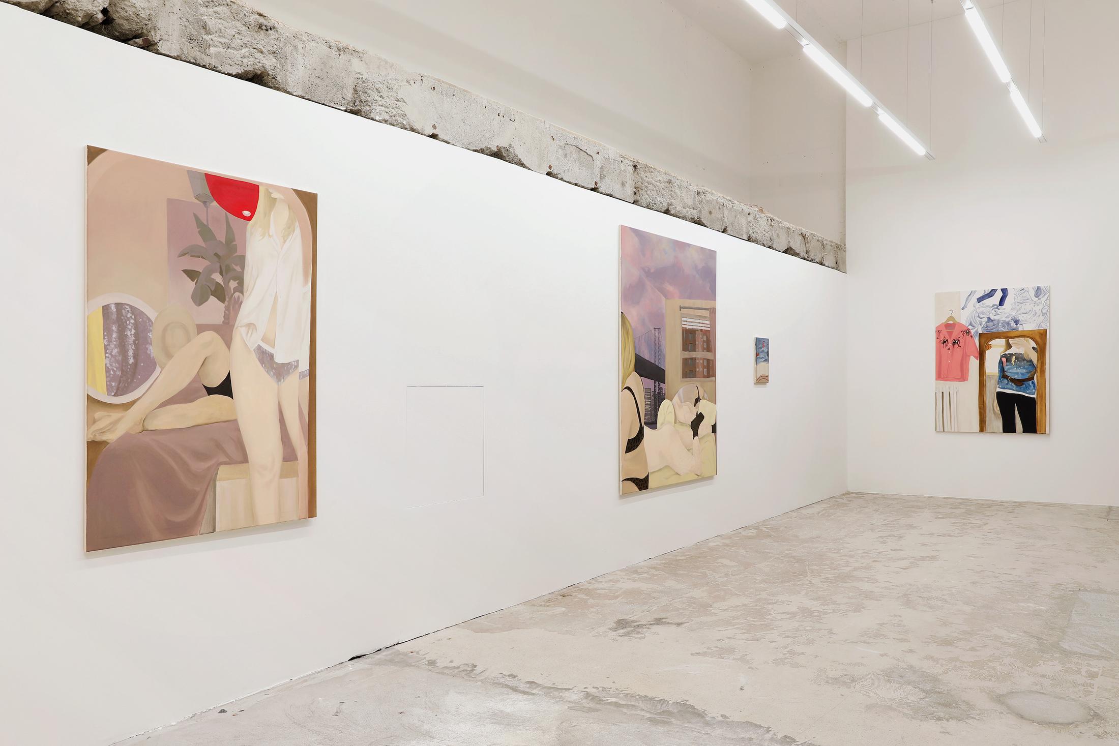 Exhibition View Romane de Watteville Solo Show «Every Me» at Fabienne Levy, 2021-2022 / Photo: Neige Sanchez / Courtesy: the artist and Fabienne Levy