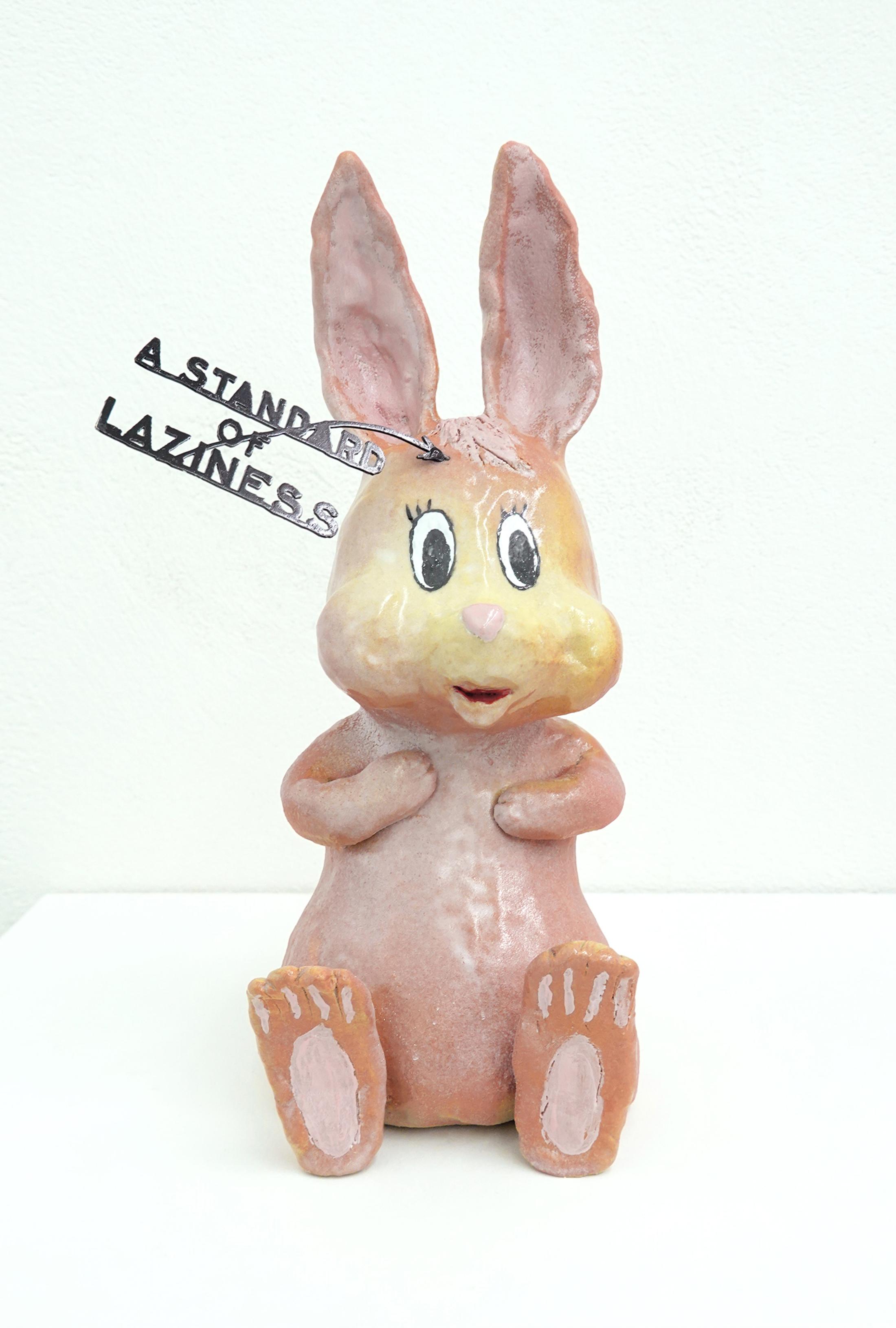 Exhibition View Rosa Aiello and Cassidy Toner Duo Show «How to Win Friends, and Influence People; view on Cassidy Toner, I have a fetish for being judged, so get me off, 2021» at Sgomento, Zurich, 2021 / Photo: SZ / Courtesy: the artists and Sgomento