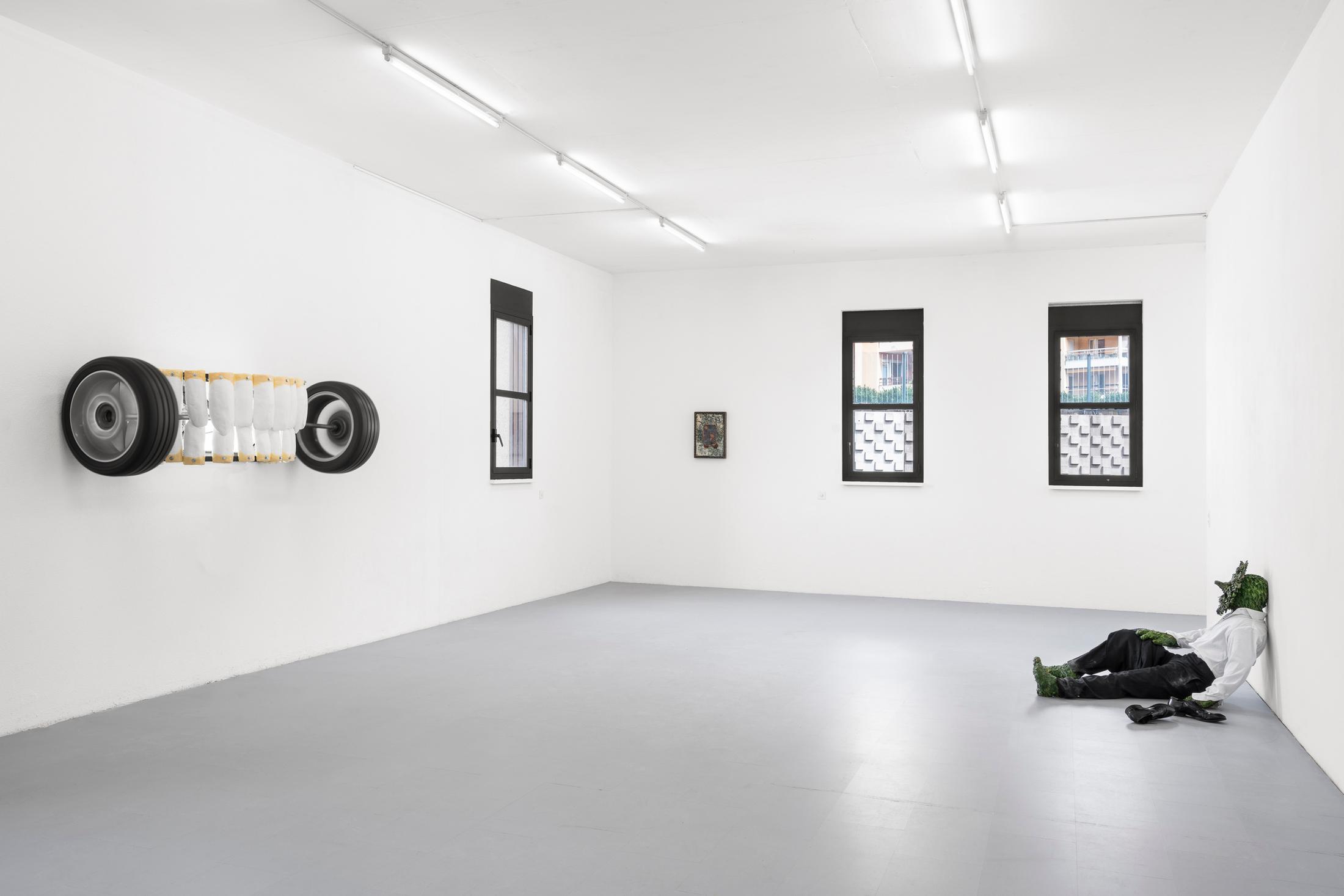 Exhibition View Group Show «Rosaspina» at La rada, Locarno, 2022 / Photo: Riccardo Giancola / Courtesy: the artists and La rada