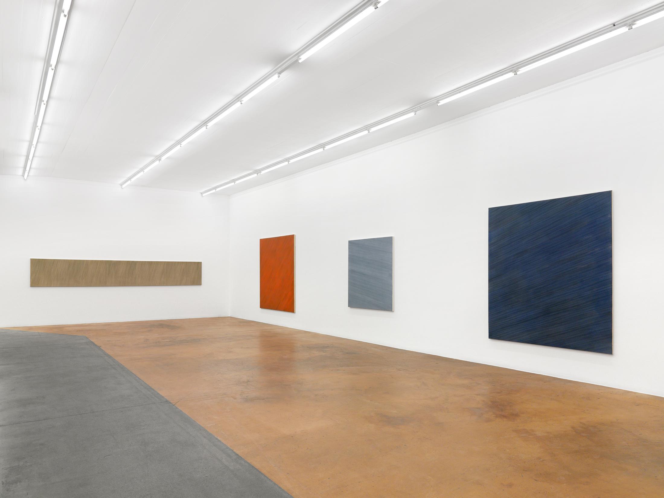 Exhibition View Rosemarie Castoro Soloshow «Time = space between appointment and meeting» at MAMCO, Geneva, 2019 / Photo: Annik Wetter / Courtesy: the artist and MAMCO