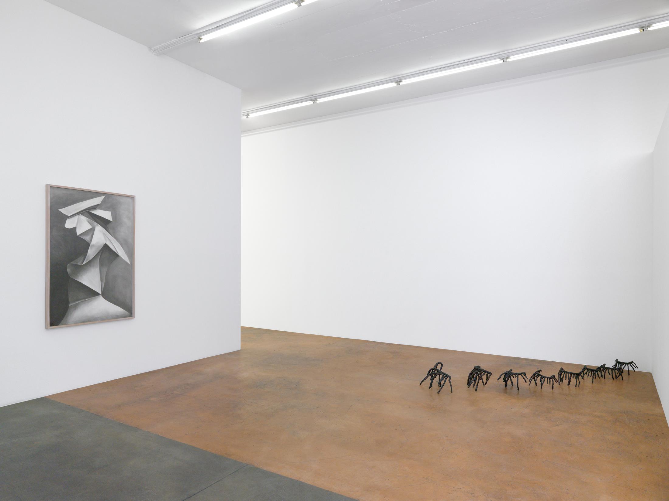 Exhibition View Rosemarie Castoro Soloshow «Time = space between appointment and meeting» at MAMCO, Geneva, 2019 / Photo: Annik Wetter / Courtesy: the artist and MAMCO