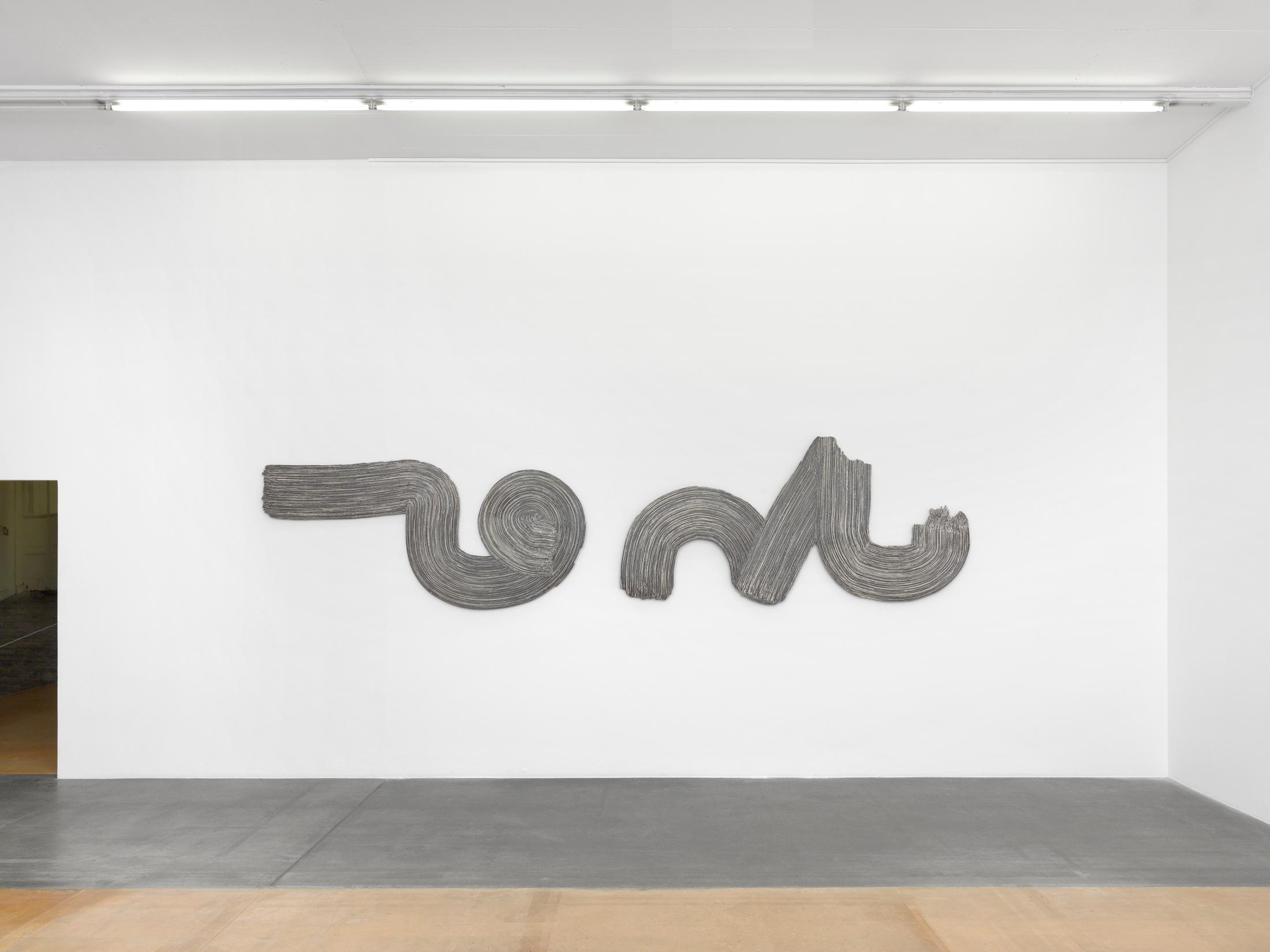 Exhibition View Rosemarie Castoro Soloshow «Time = space between appointment and meeting» at MAMCO, Geneva, 2019 / Photo: Annik Wetter / Courtesy: the artist and MAMCO