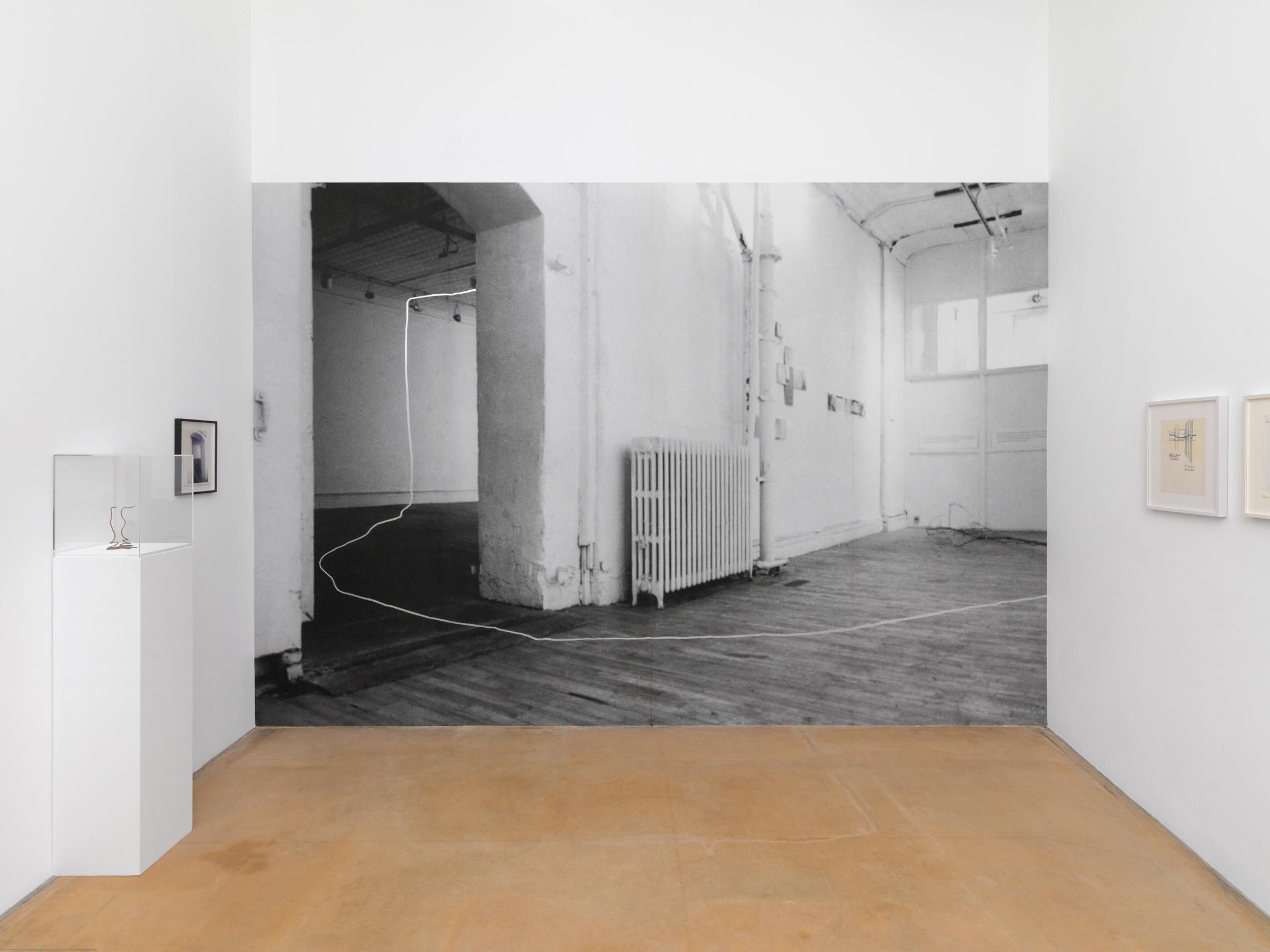 Exhibition View Rosemarie Castoro Soloshow «Time = space between appointment and meeting» at MAMCO, Geneva, 2019 / Photo: Annik Wetter / Courtesy: the artist and MAMCO