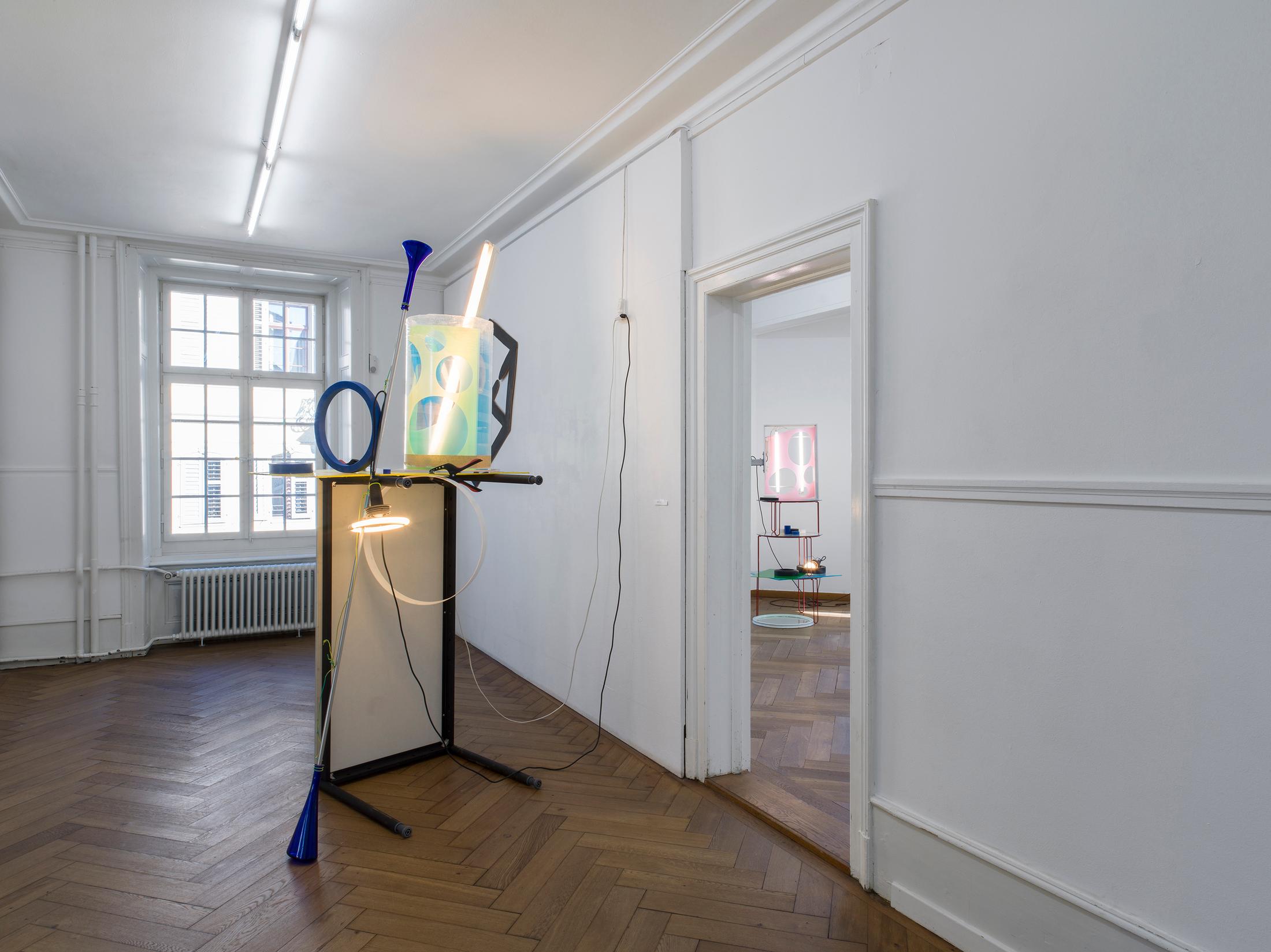 Exhibition View Ruedi Bechtler Solo Show «Zeitreise auf dem Kopf» at Kunsthaus Langenthal, Langenthal, 2022 / Photo: CE / Courtesy: the artist and Kunsthaus Langenthal