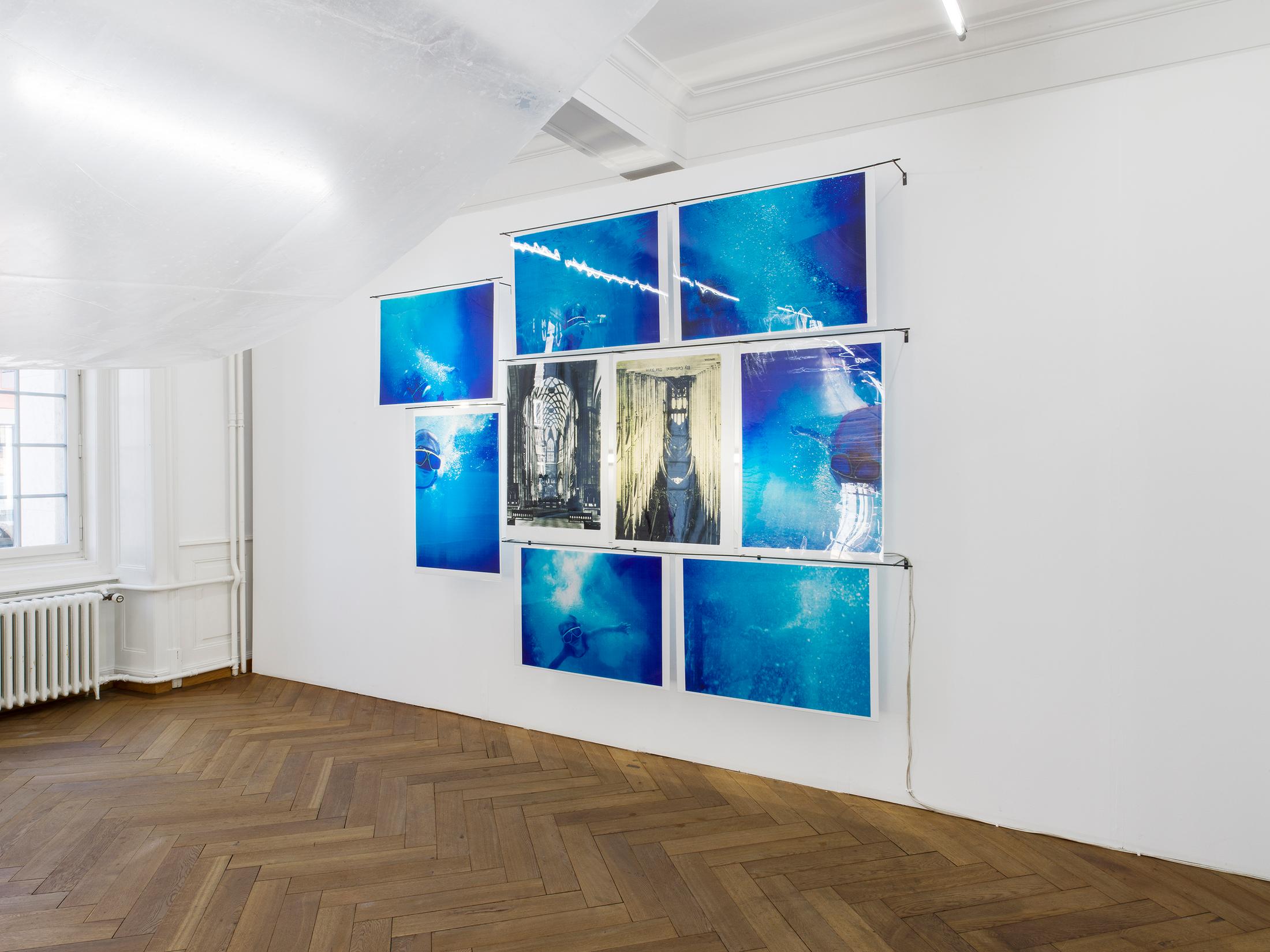 Exhibition View Ruedi Bechtler Solo Show «Zeitreise auf dem Kopf» at Kunsthaus Langenthal, Langenthal, 2022 / Photo: CE / Courtesy: the artist and Kunsthaus Langenthal