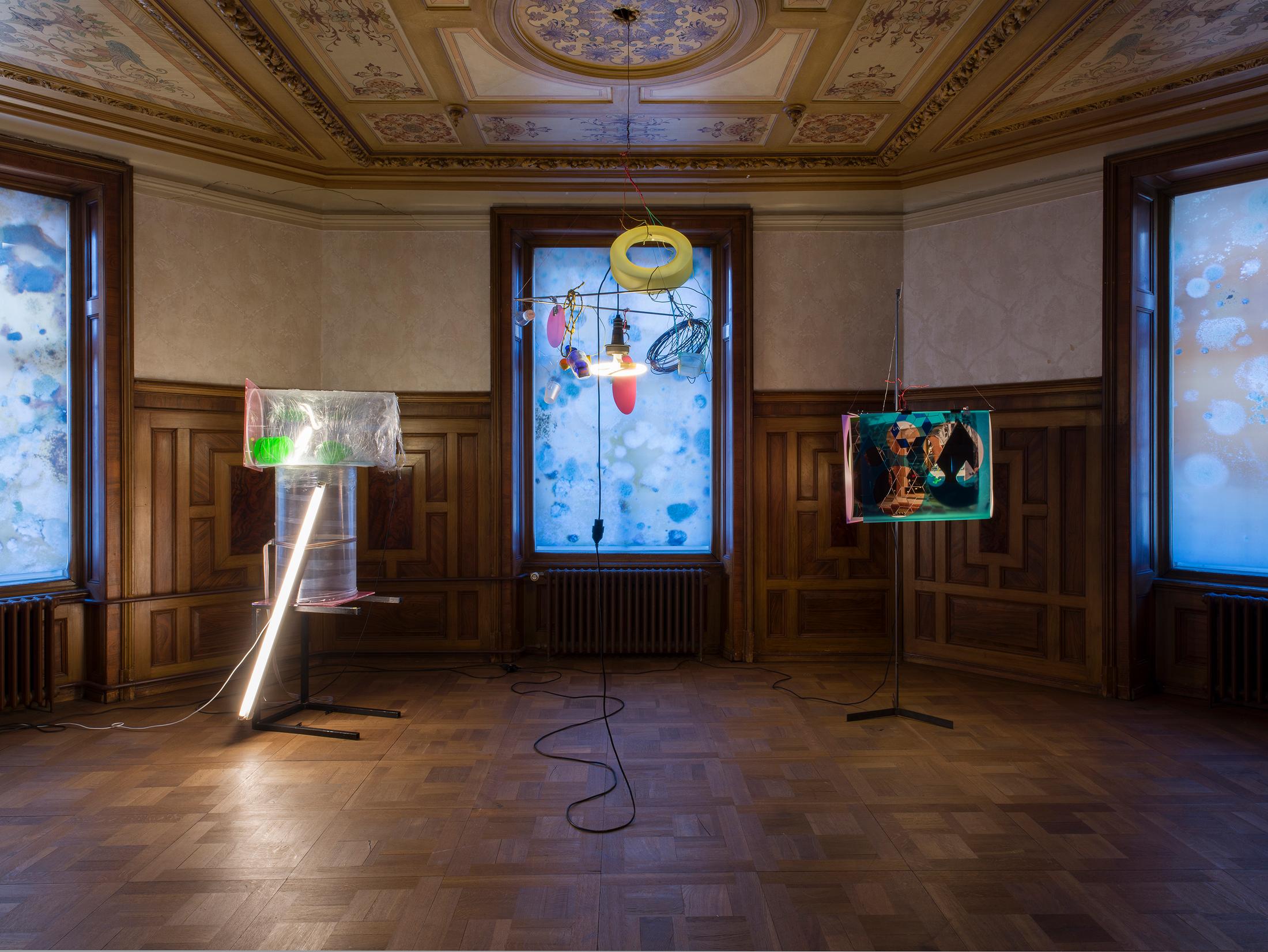 Exhibition View Ruedi Bechtler Solo Show «Zeitreise auf dem Kopf» at Kunsthaus Langenthal, Langenthal, 2022 / Photo: CE / Courtesy: the artist and Kunsthaus Langenthal