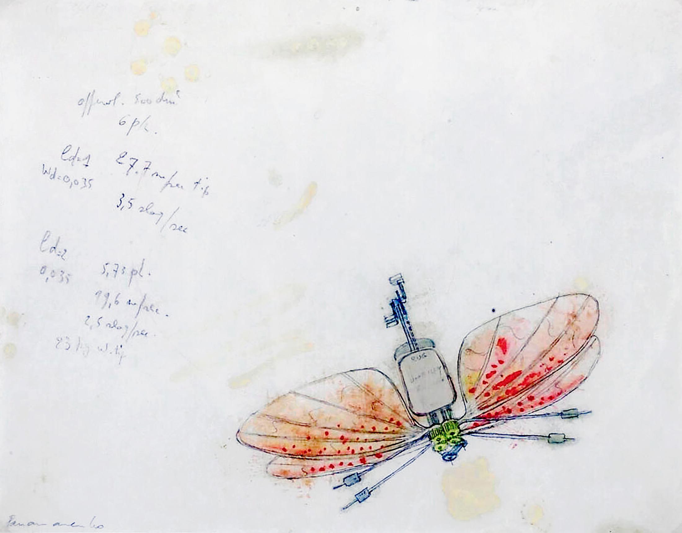 Exhibition View Salvatore Scarpitta and Panamarenko «Dream Maschines; view on Panamarenko, Rug Umbilly, 1984» at Fundaziun Not Vital, Ardez and Castle Tarasp, 2019 / Courtesy: The Deweer Collection, Otegem, Belgium