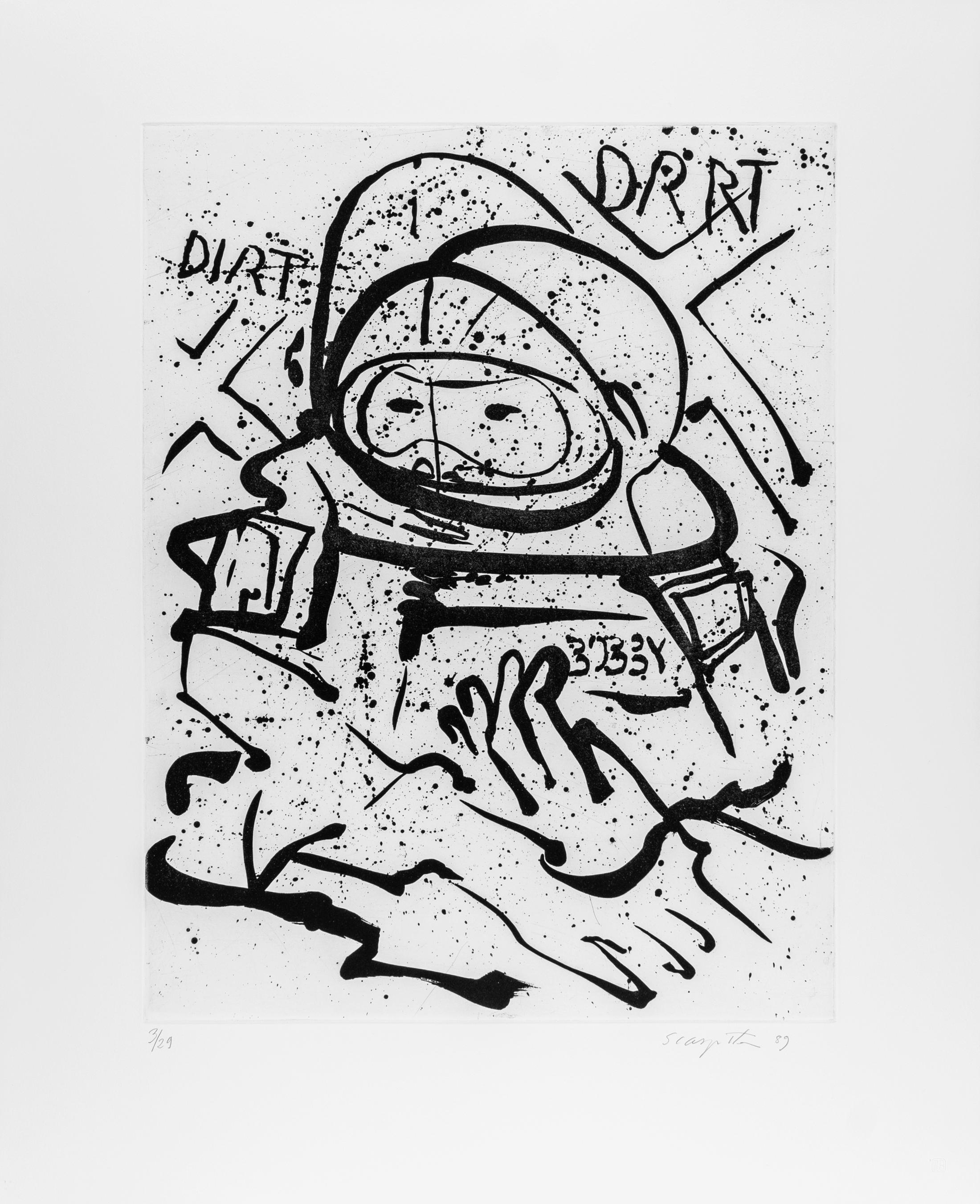 Exhibition View Salvatore Scarpitta and Panamarenko «Dream Maschines; view on Salvatore Scarpitta, KARS, 1989» at Fundaziun Not Vital, Ardez and Castle Tarasp, 2019 / Courtesy: Baron Boisanté Editions, New York and Fundaziun Not Vital